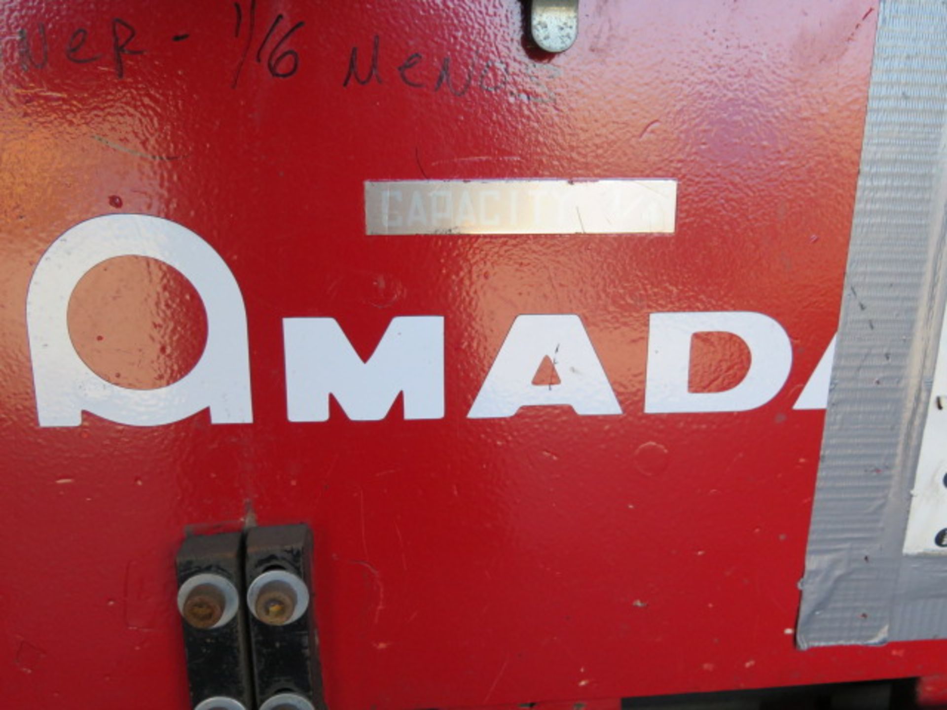 Amada M-2060 ¼” x 78” Power Shear s/n 20600705 w/ Amada Controls and BG, 88” Sq Arm, SOLD AS IS - Image 11 of 12