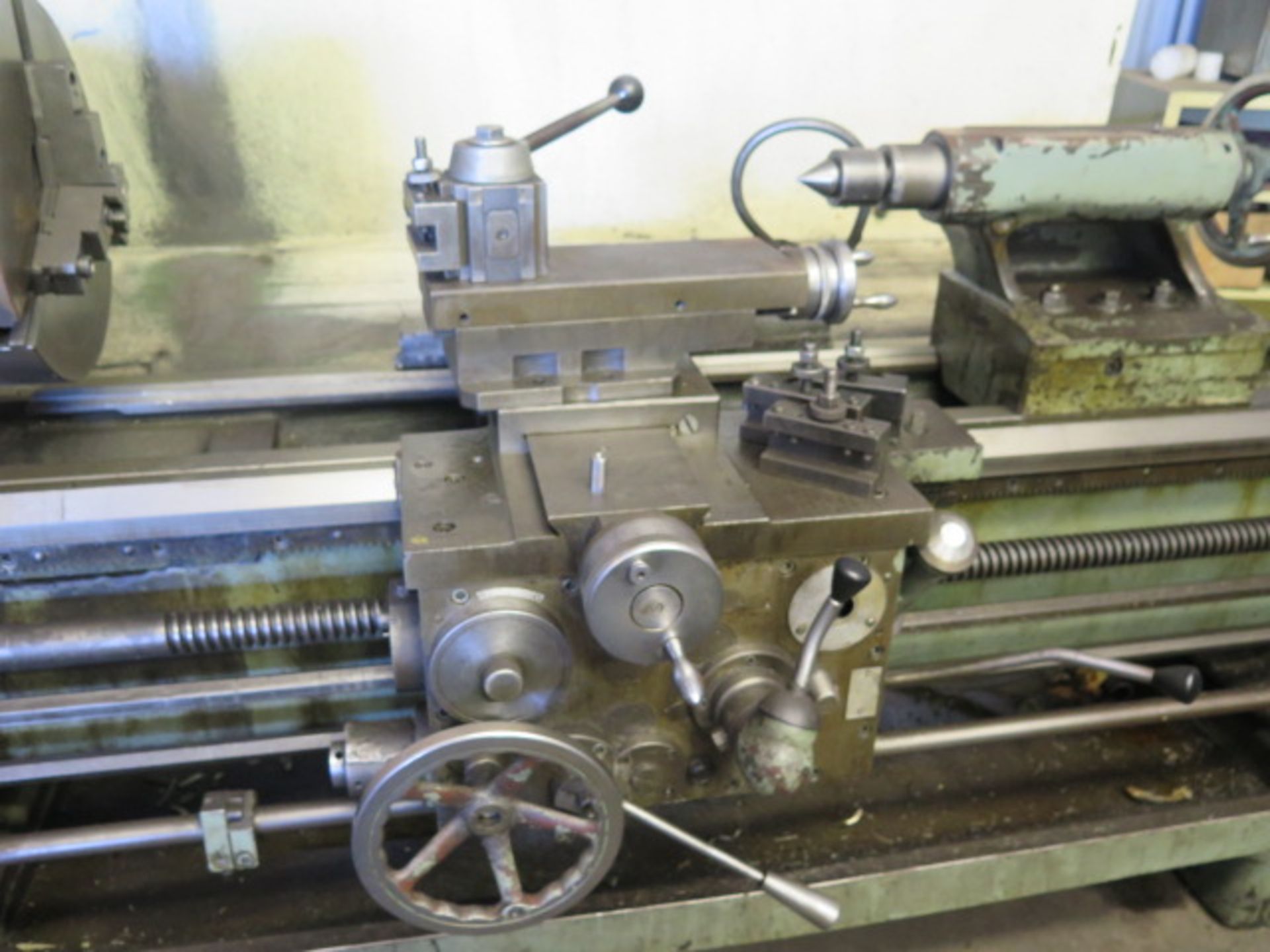 Lyon C10MB 22” x 64” Geared Head Gap Lathe s/n 10206 w/ 16-2000 RPM, 2 7/8” Spindle Bore, SOLD AS IS - Image 10 of 13