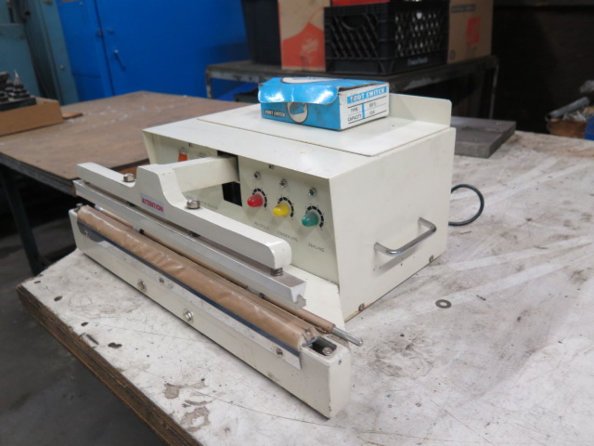 Import mdl. W-450A Impulse Bar Sealer w/ Foot Control (SOLD AS-IS - NO WARRANTY) - Image 3 of 7