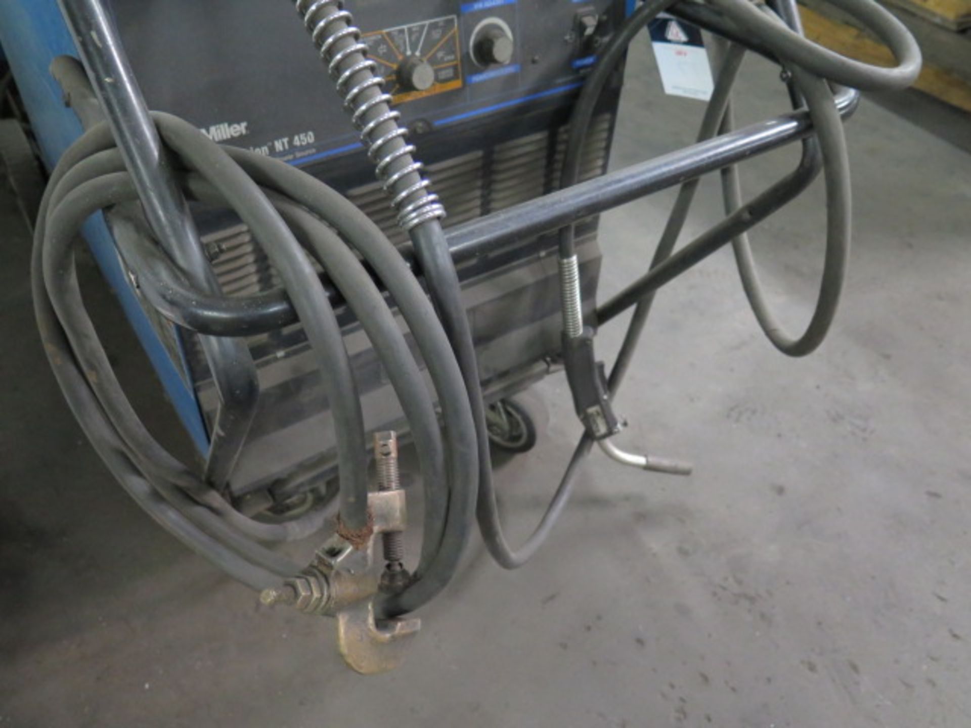 Miller Dimension NT450 CC/CV-DC Arc Welding Power Source w/ Miller 70 Series SOLD AS IS - Image 8 of 10