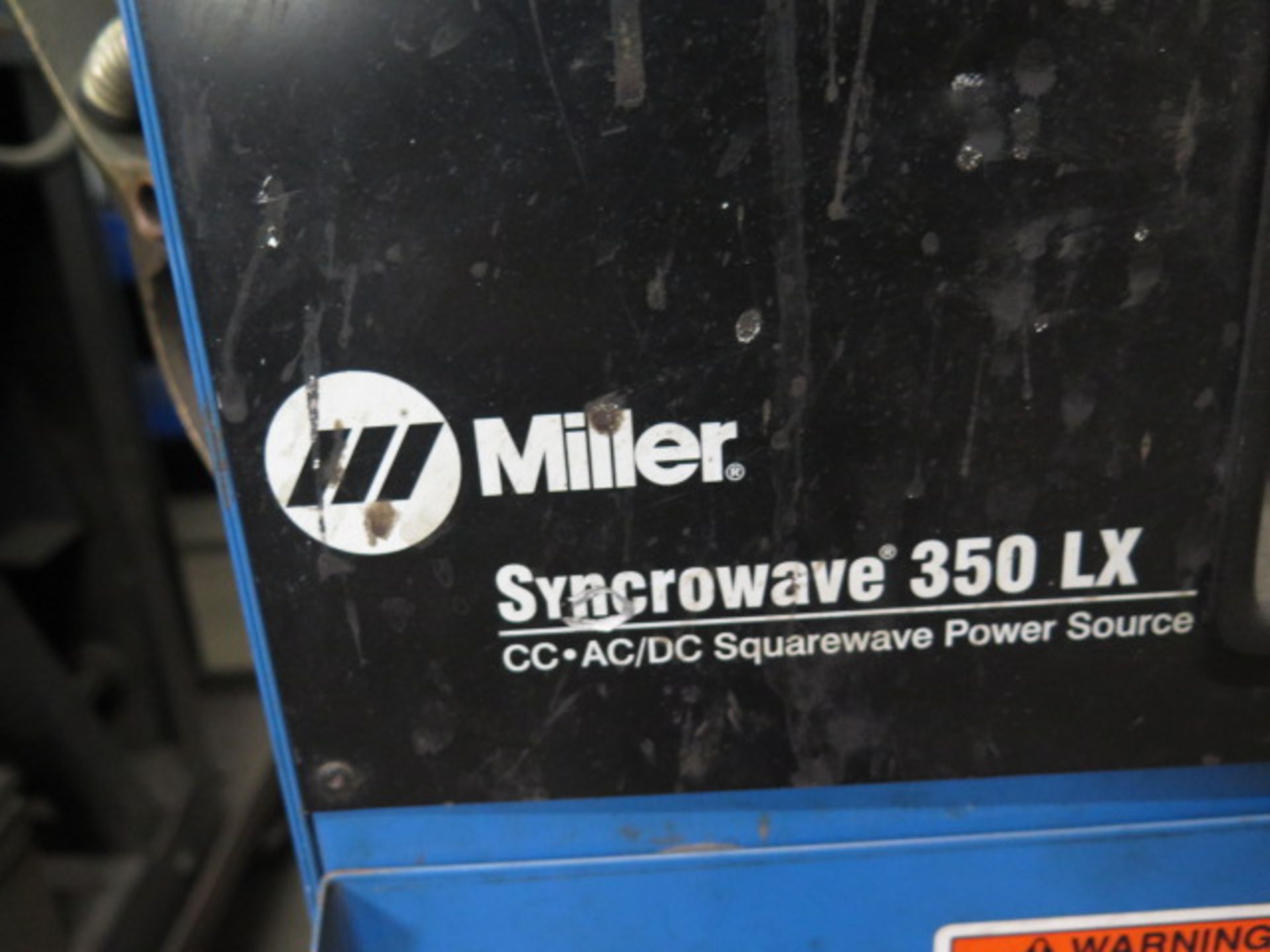 Miller Syncrowave 350LX CC-AC/DC Squarewave Power Source (SOLD AS-IS - NO WARRANTY) - Image 6 of 6