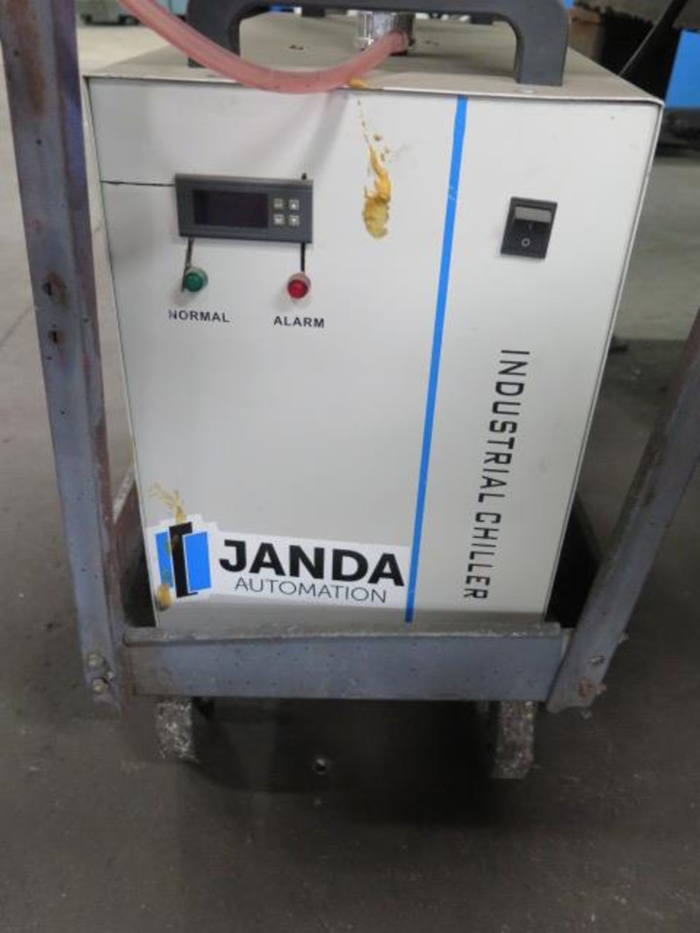 Custom Heated Hydraulic Press w/ Simplex 10,000 PSI Hand Pump, Janda Control Package, SOLD AS IS - Image 6 of 6