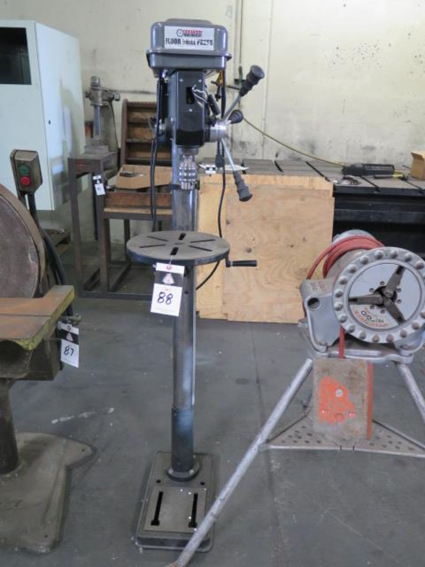 Central Machinery Pedestal Drill Press (SOLD AS-IS - NO WARRANTY)
