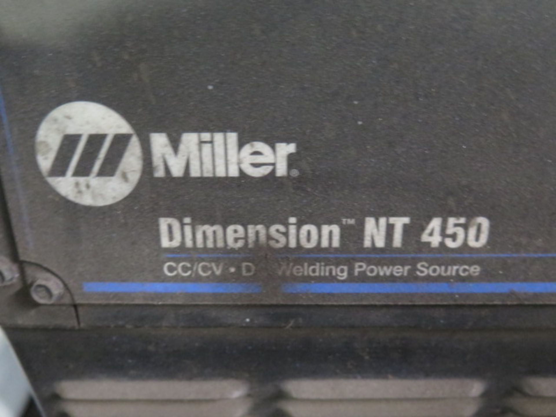 Miller Dimension NT450 CC/CV-DC Arc Welding Power Source w/ Miller 70 Series SOLD AS IS - Image 10 of 10