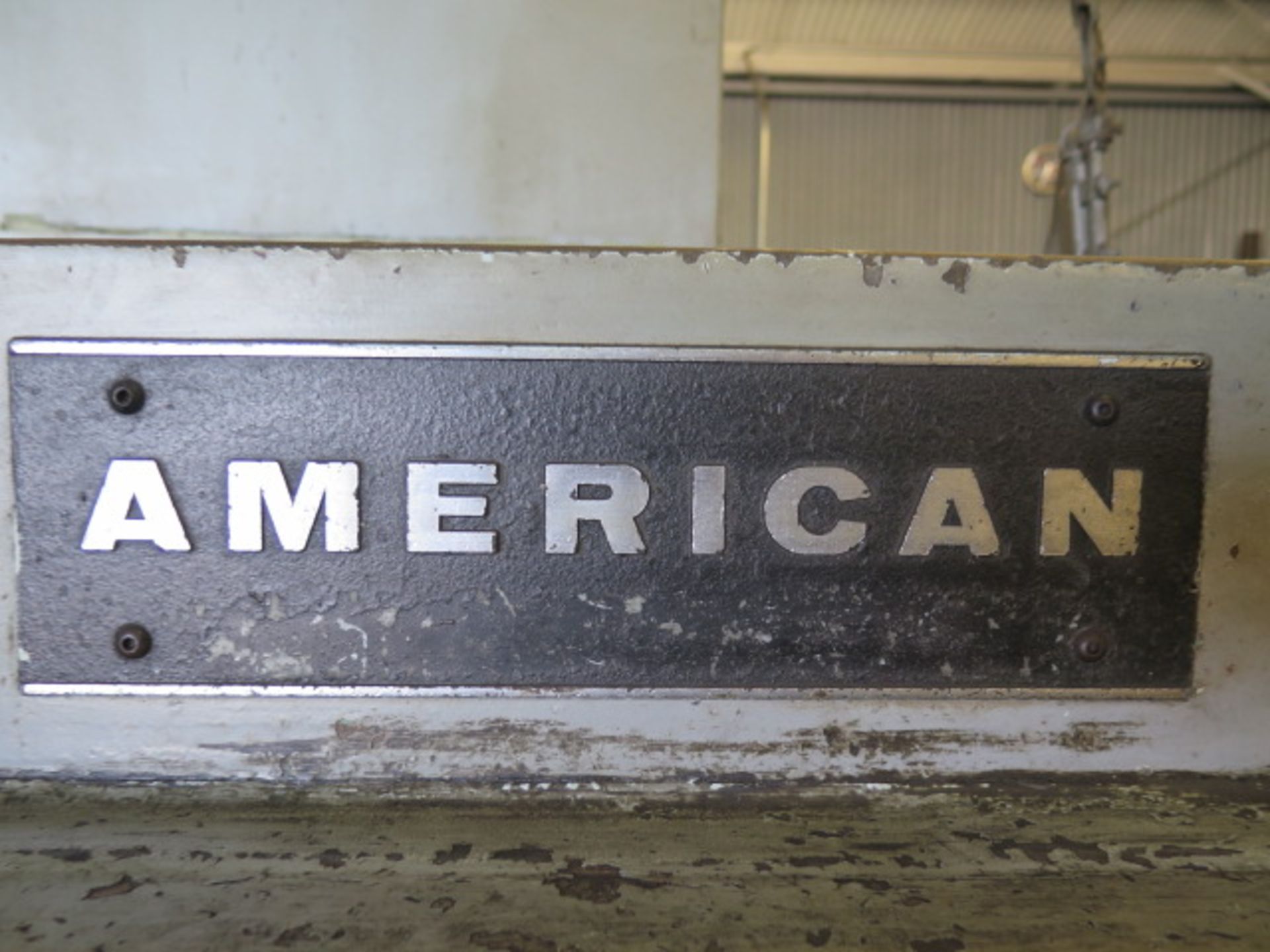 American “Apron Pre-Select” 27” x 120” Lathe w/ Inch Threading, Tailstock, Taper Attach, SOLD AS IS - Image 15 of 15