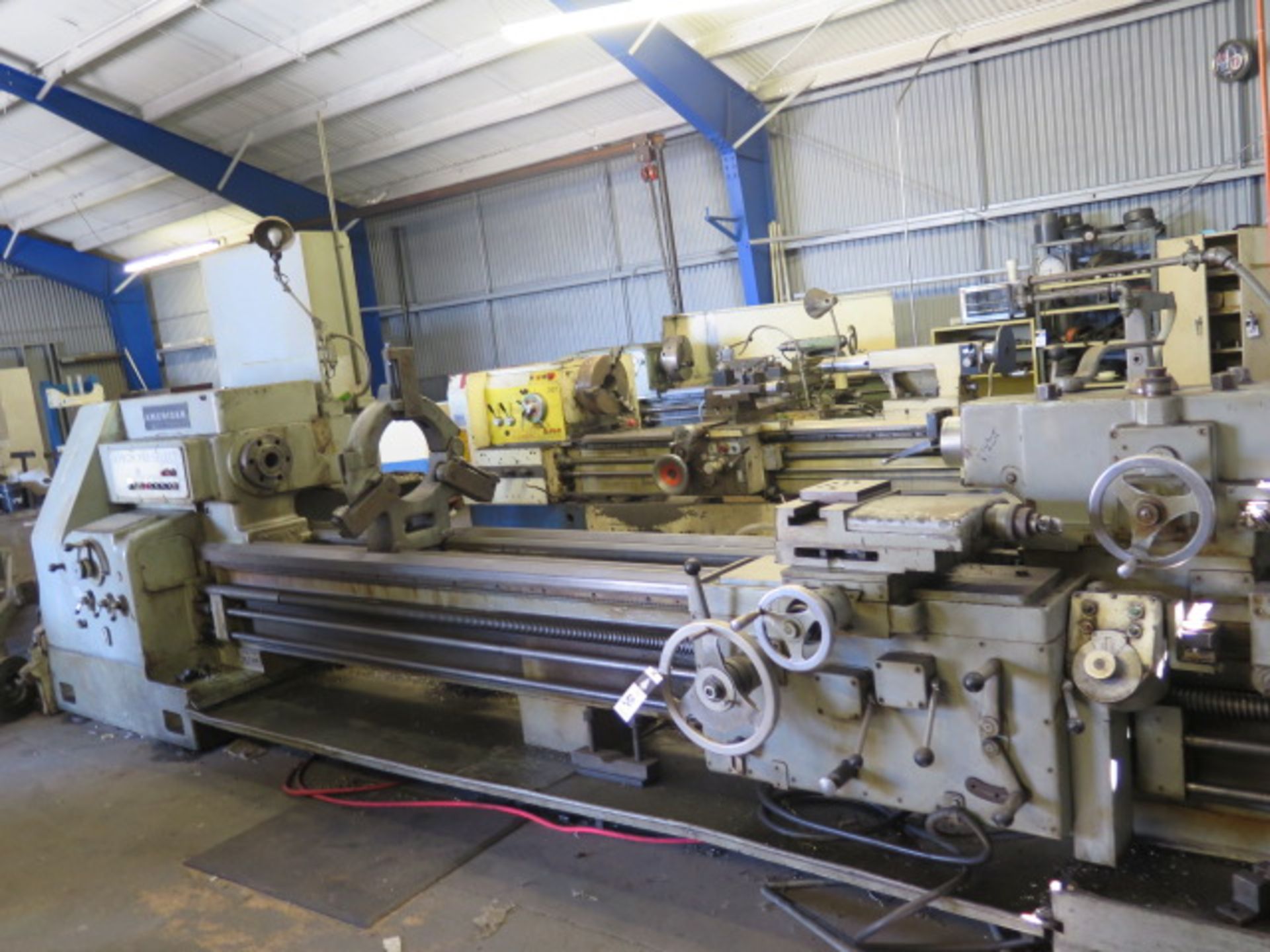American “Apron Pre-Select” 27” x 120” Lathe w/ Inch Threading, Tailstock, Taper Attach, SOLD AS IS - Image 2 of 15