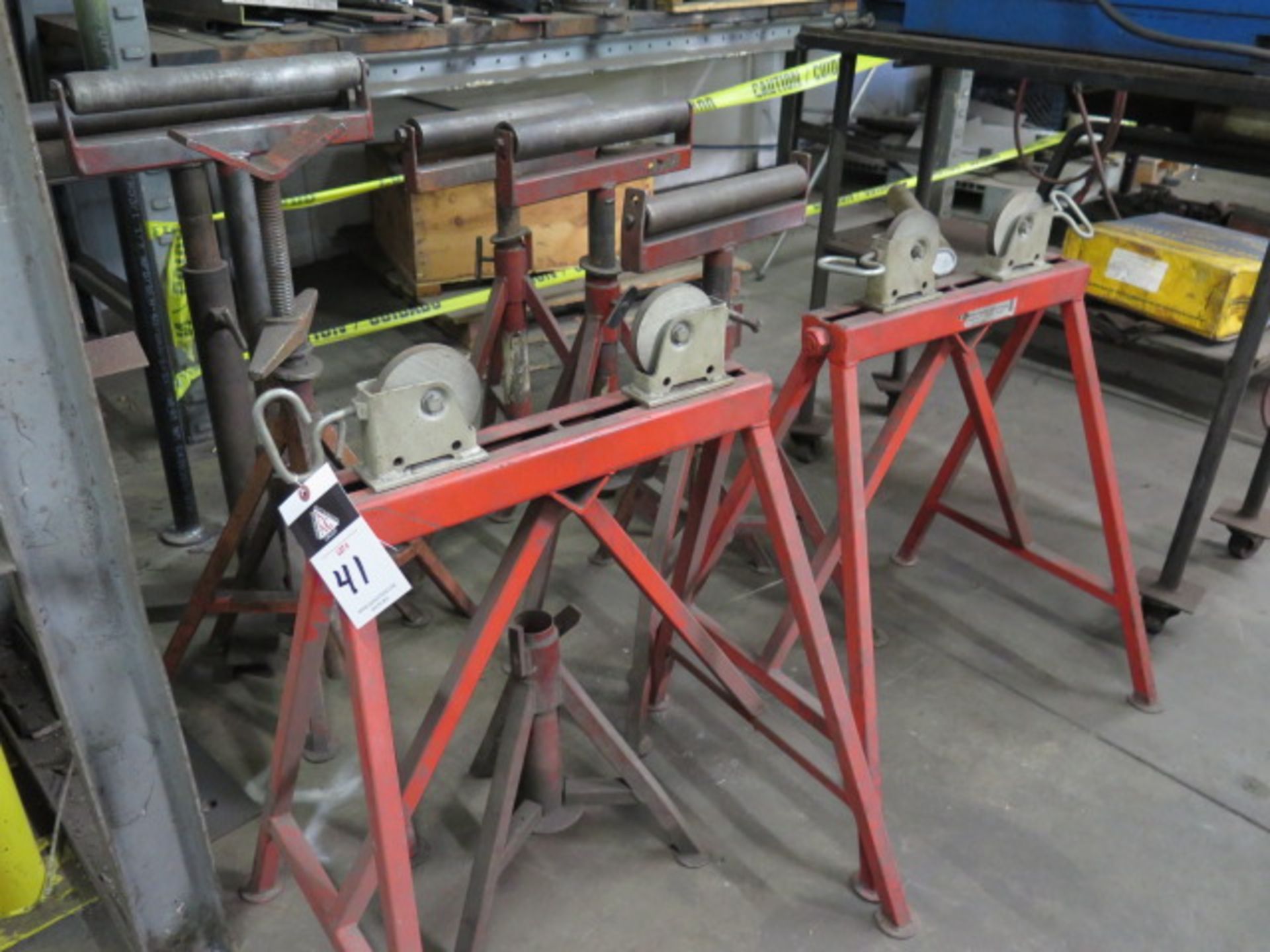 Roller Support Stands (SOLD AS-IS - NO WARRANTY)