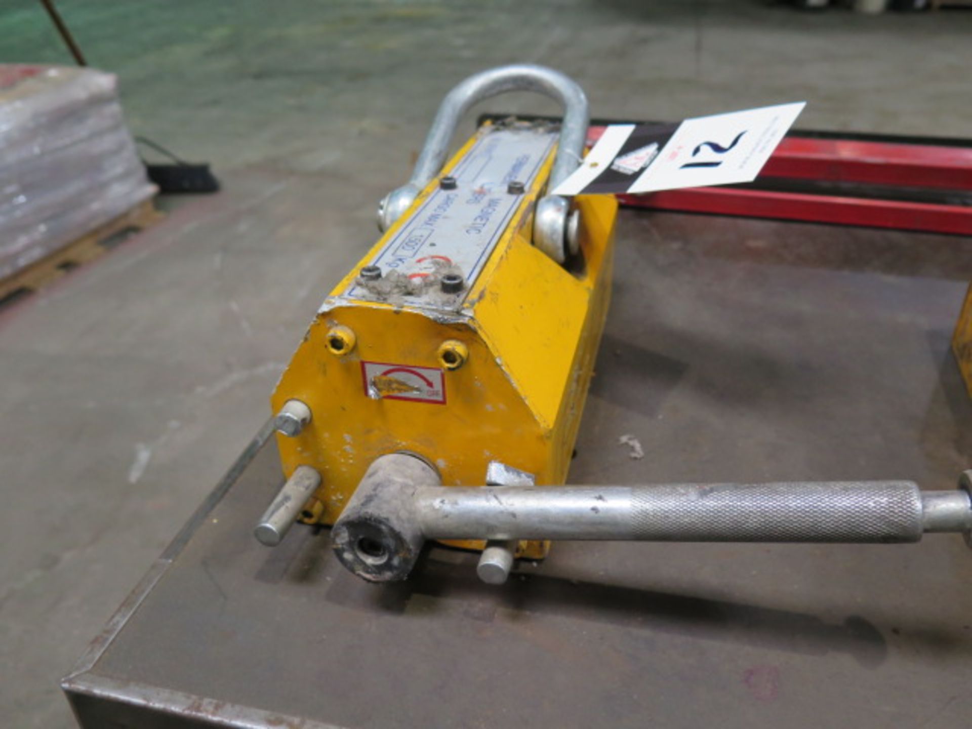 Permanent Magnet Lifters mdl. PML-1500 1500kg (3300 Lb.) Magnetic Lifting Clamp (SOLD AS-IS - NO - Image 3 of 5