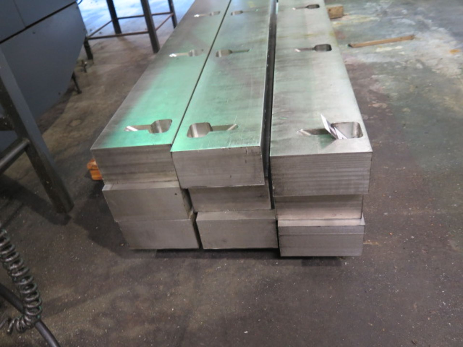 5" x 9 1/4" x 8" Aluminum Riser Blocks (9) (SOLD AS-IS - NO WARRANTY) - Image 2 of 5