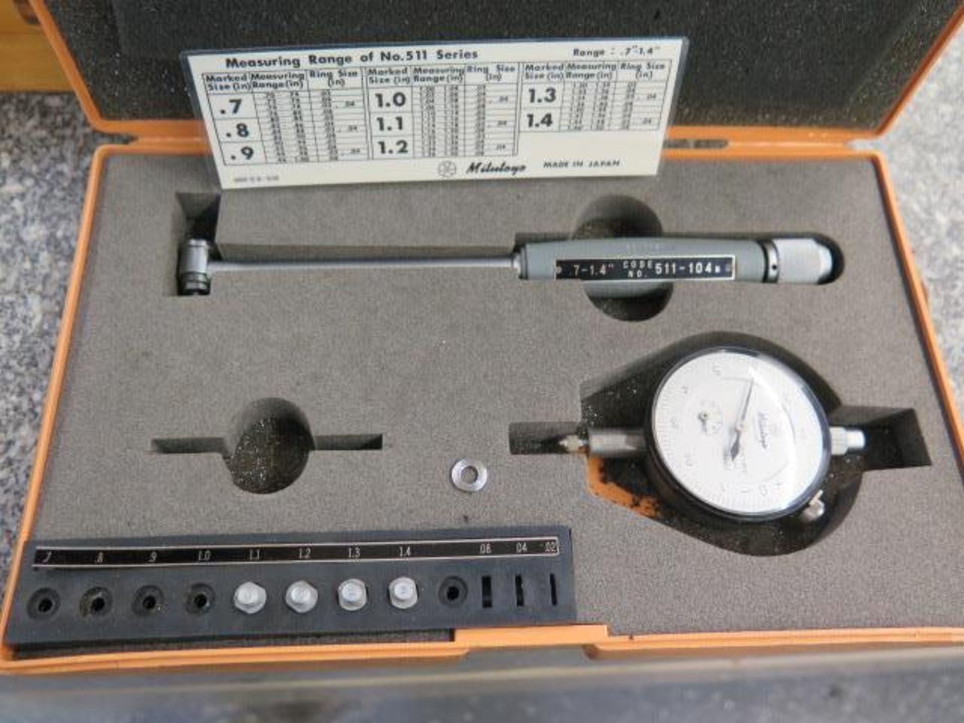 Mitutoyo Dial Bore Gages (3) and Import Dial Bore Gage (SOLD AS-IS - NO WARRANTY) - Image 3 of 5