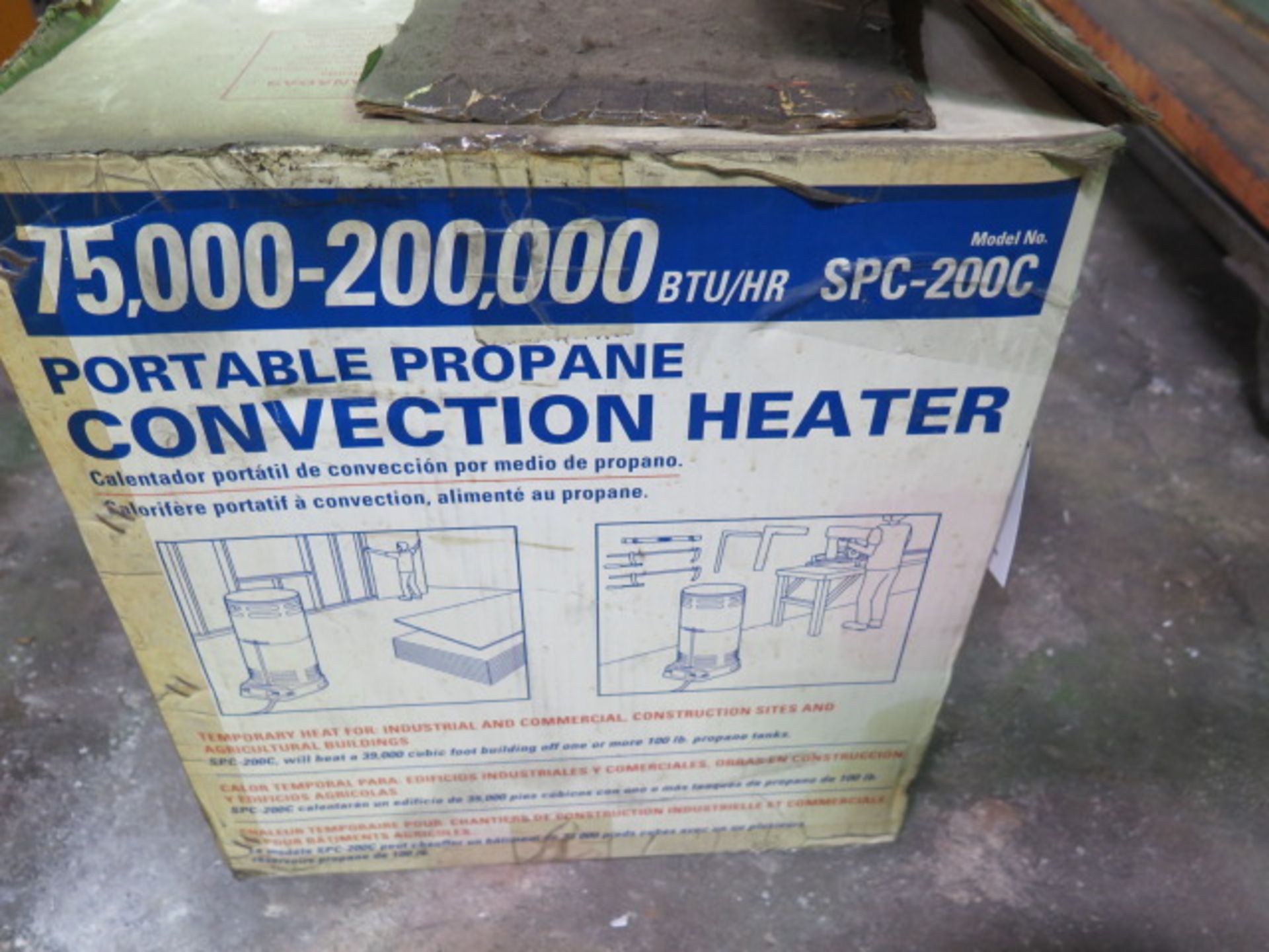 Portable Propane Convectin Heater (SOLD AS-IS - NO WARRANTY) - Image 2 of 4