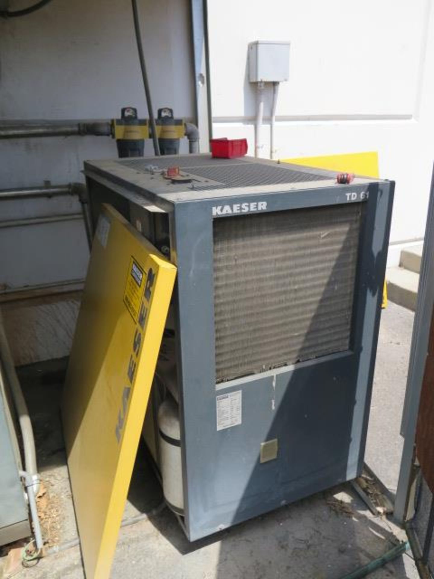 Kaeser ASD40 40Hp Rotary Air Comp s/n 1096 w/ Sigma Control Z Dig Controls, Kaeser TD61, SOLD AS IS - Image 9 of 12