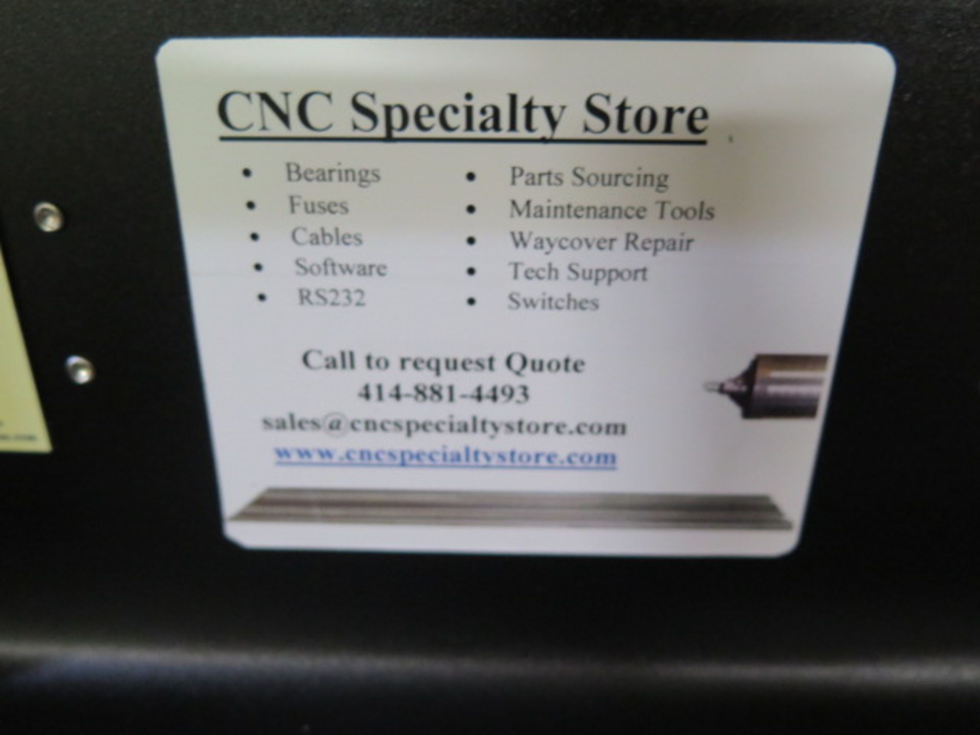 CNC Specialtys Spindle Drawbar Force Gage (SOLD AS-IS - NO WARRANTY) - Image 5 of 6