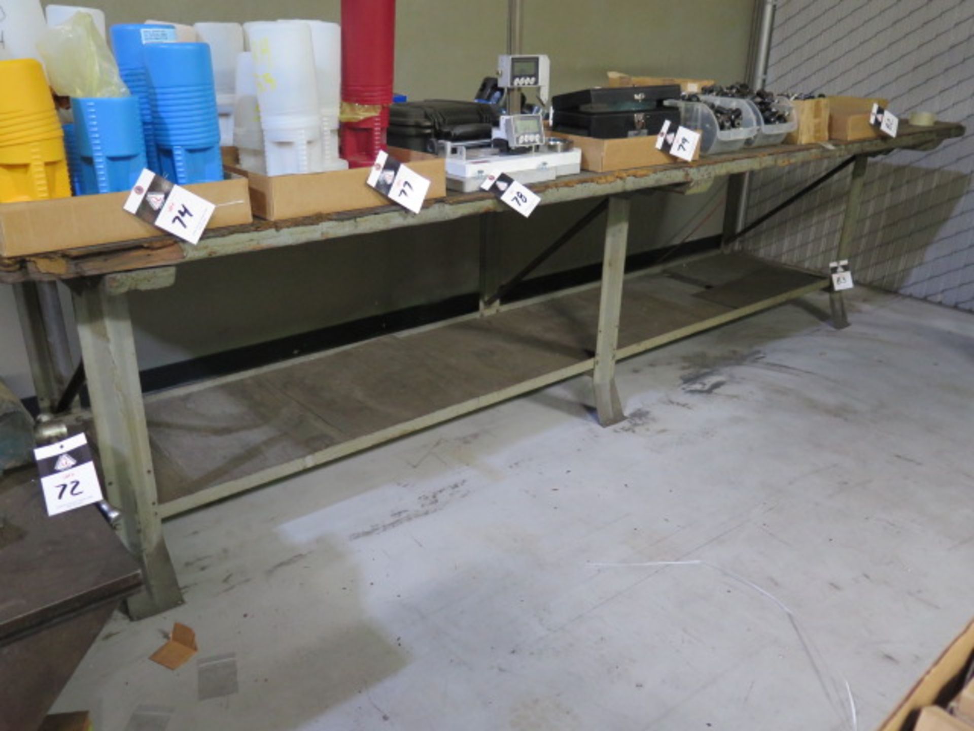 Long Work Bench (SOLD AS-IS - NO WARRANTY)