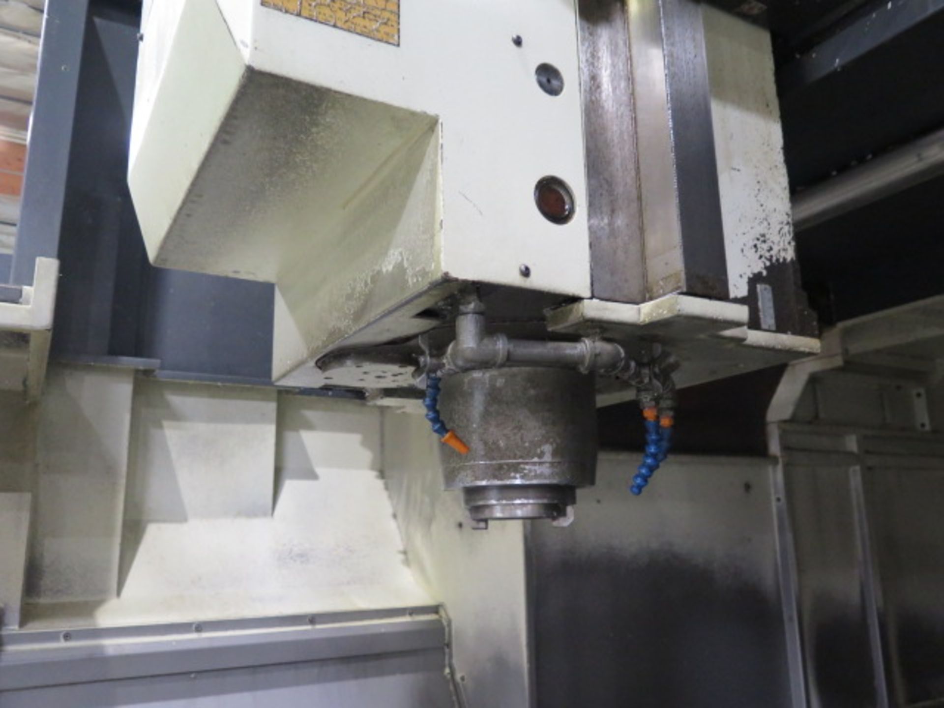 2008 Mighty Viper PRO 3150AG Bridge Style CNC VMC, s/n 010829 w/ Fanuc Series 21i-MB, SOLD AS IS - Image 6 of 21