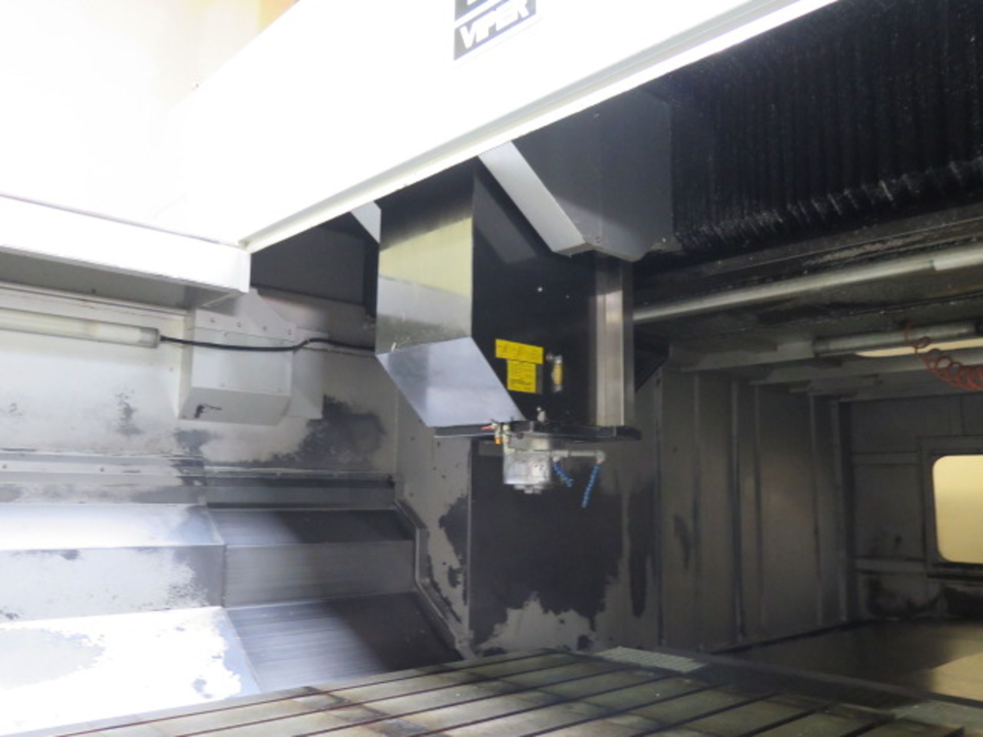 2016 Mighty Viper PRO-3223AG Bridge Style CNC VMC, s/n 0205 w/ Fanuc Series 31i MODEL B, SOLD AS IS - Image 5 of 26