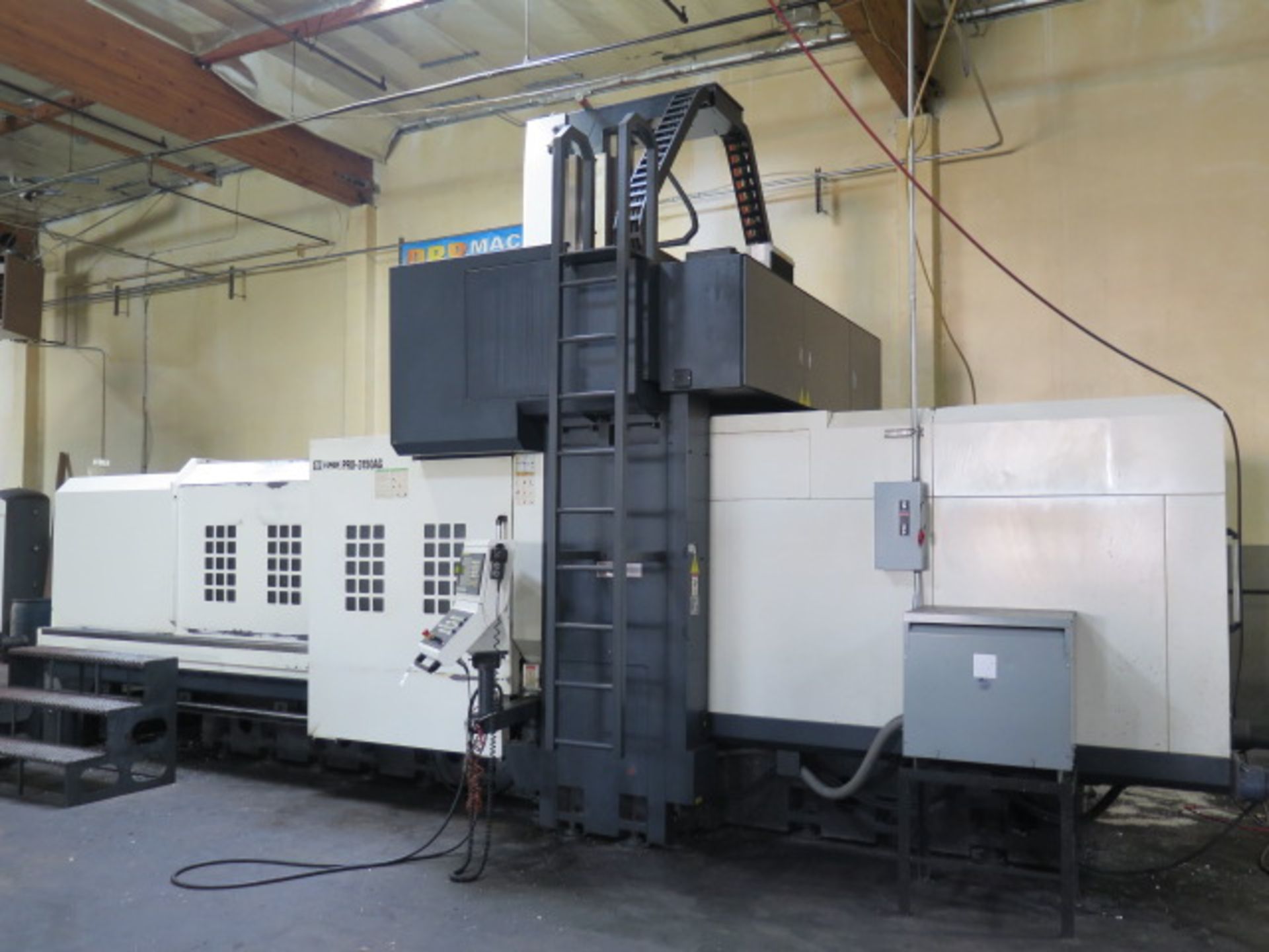 2012 Mighty Viper PRO 3150AG Bridge Style CNC VMC, s/n 017705 w/ Hartrol-Fanuc Expert 3, SOLD AS IS