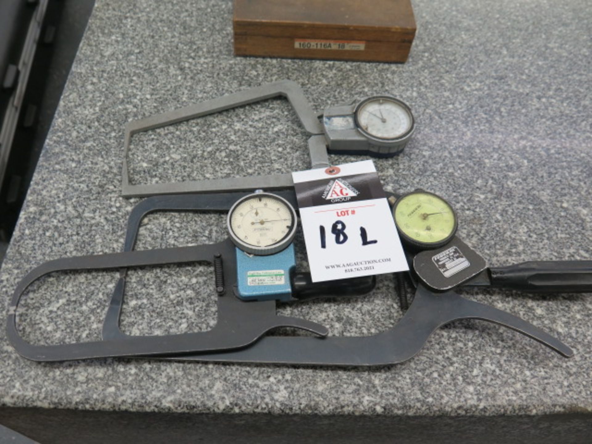 Dial Caliper Gages (3) (SOLD AS-IS - NO WARRANTY)