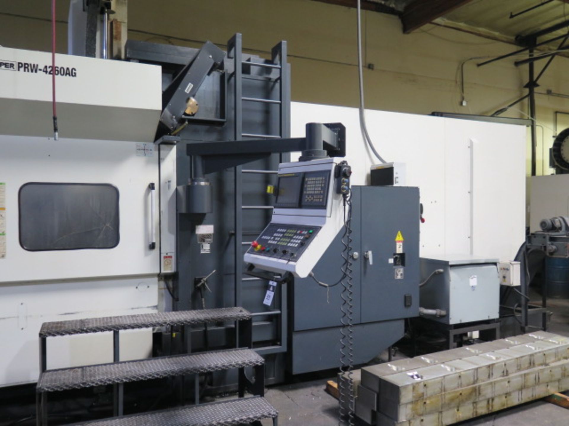 2011 Mighty Viper PRW-426LAG Bridge Style CNC VMC, s/n 016709 w/ Hartrol-Fanuc A1300, SOLD AS IS - Image 5 of 25