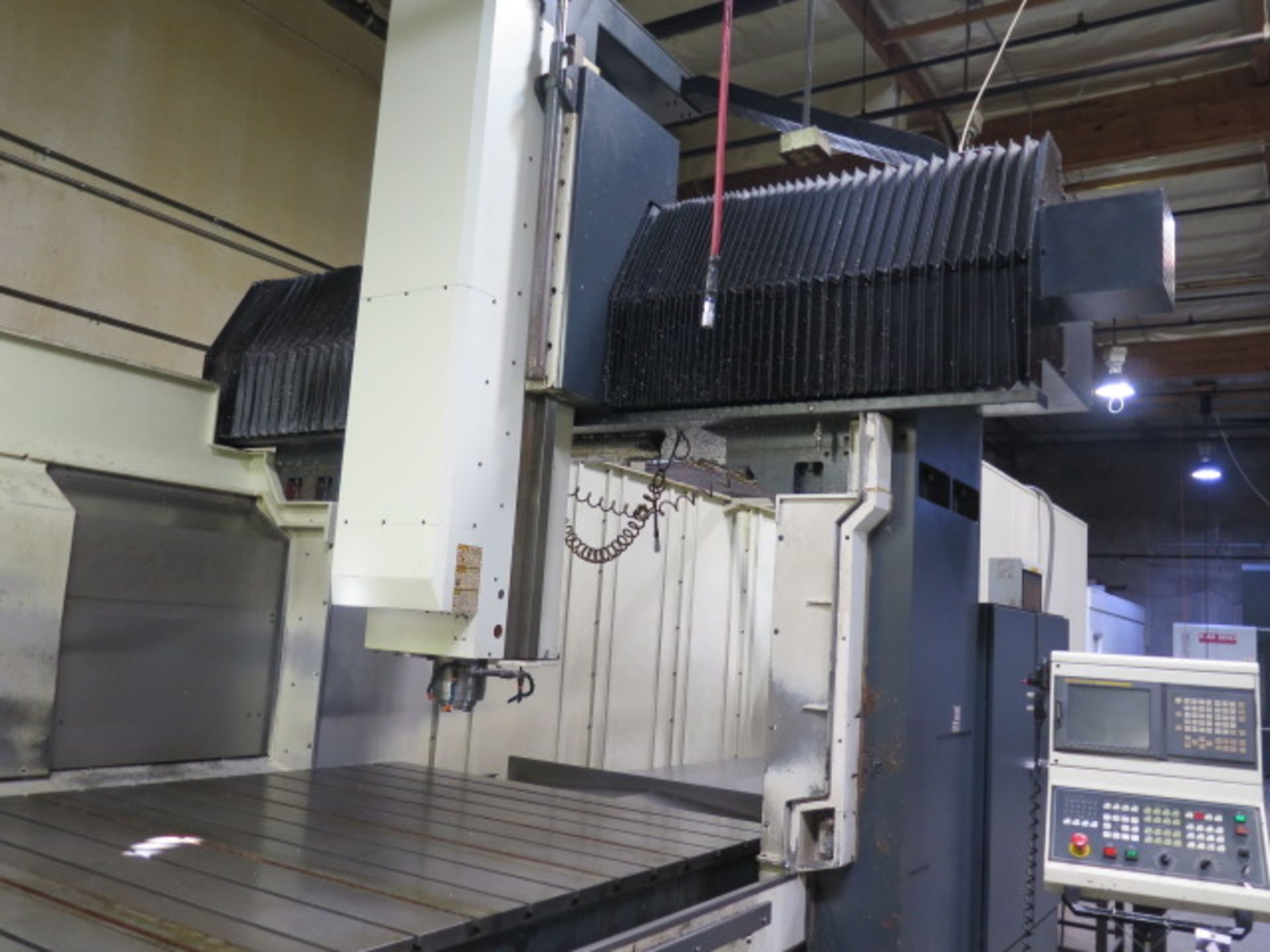 2008 Mighty Viper PRO-5210AG Bridge Style CNC VMC s/n 012169 w/ Fanuc Series 18i-MB, SOLD AS IS - Image 13 of 22