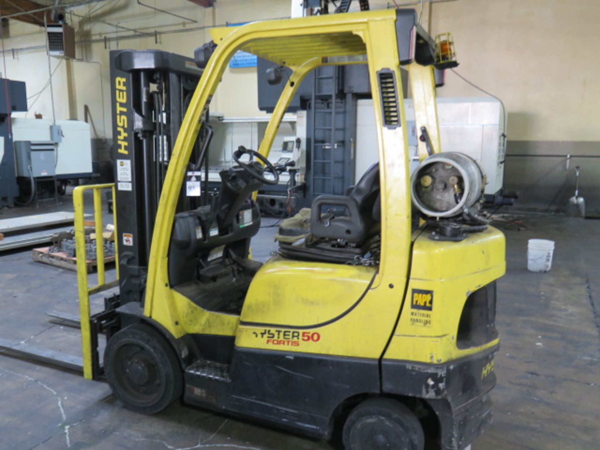 Hyster Fortis S50FT 5000 Lb Cap LPG Forklift s/n H187V07907R w/ Keyless Start, 3-Stage, SOLD AS IS - Image 2 of 15