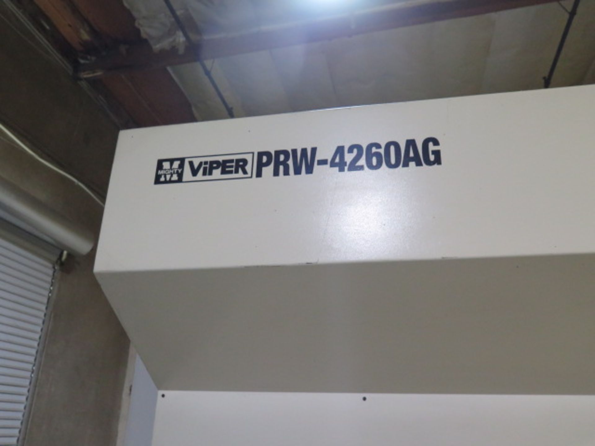 2011 Mighty Viper PRW-426LAG Bridge Style CNC VMC, s/n 016709 w/ Hartrol-Fanuc A1300, SOLD AS IS - Image 20 of 25