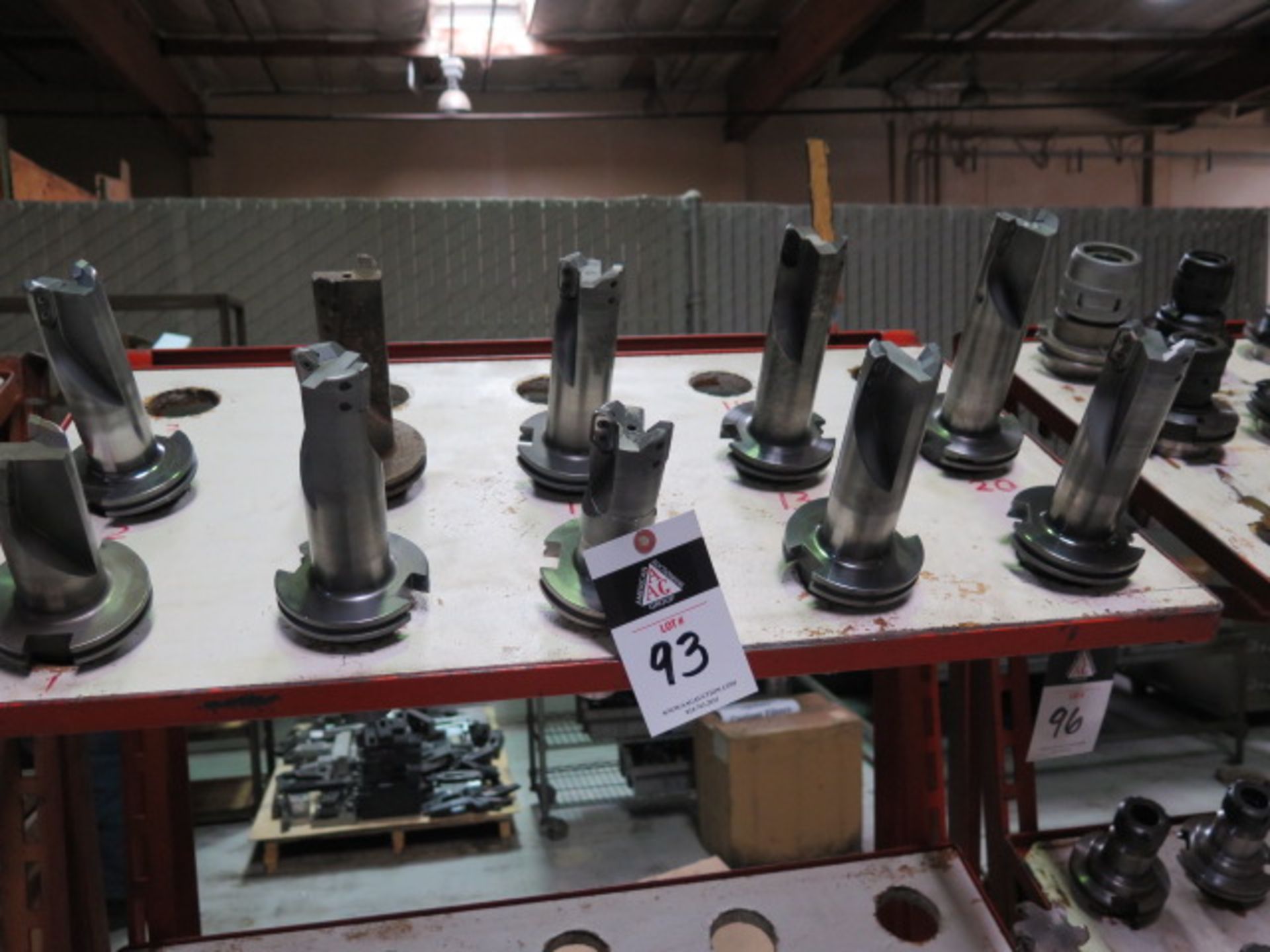 CAT-50 Taper Insert Mills (6) (SOLD AS-IS - NO WARRANTY)