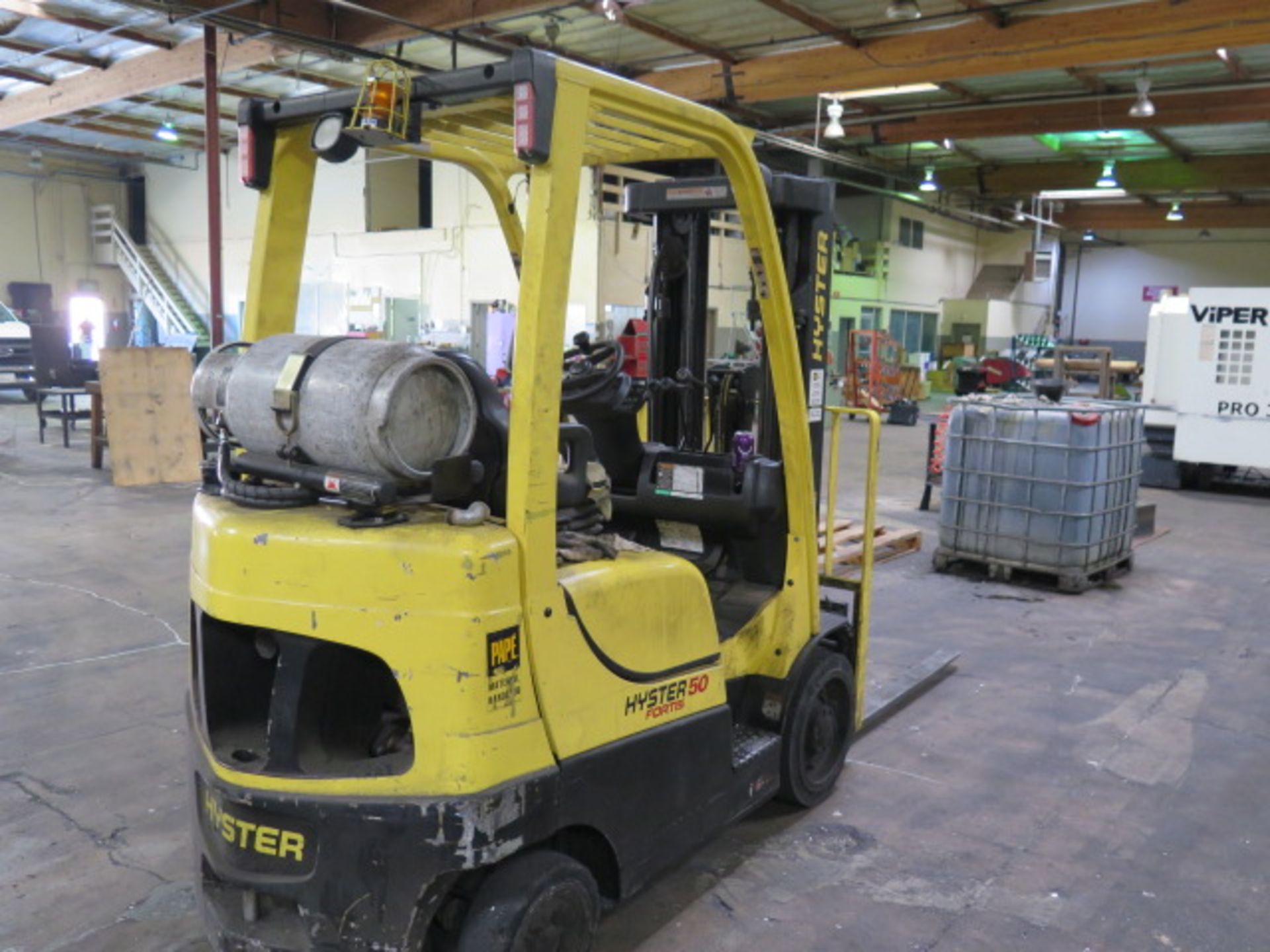 Hyster Fortis S50FT 5000 Lb Cap LPG Forklift s/n H187V07907R w/ Keyless Start, 3-Stage, SOLD AS IS - Image 4 of 15
