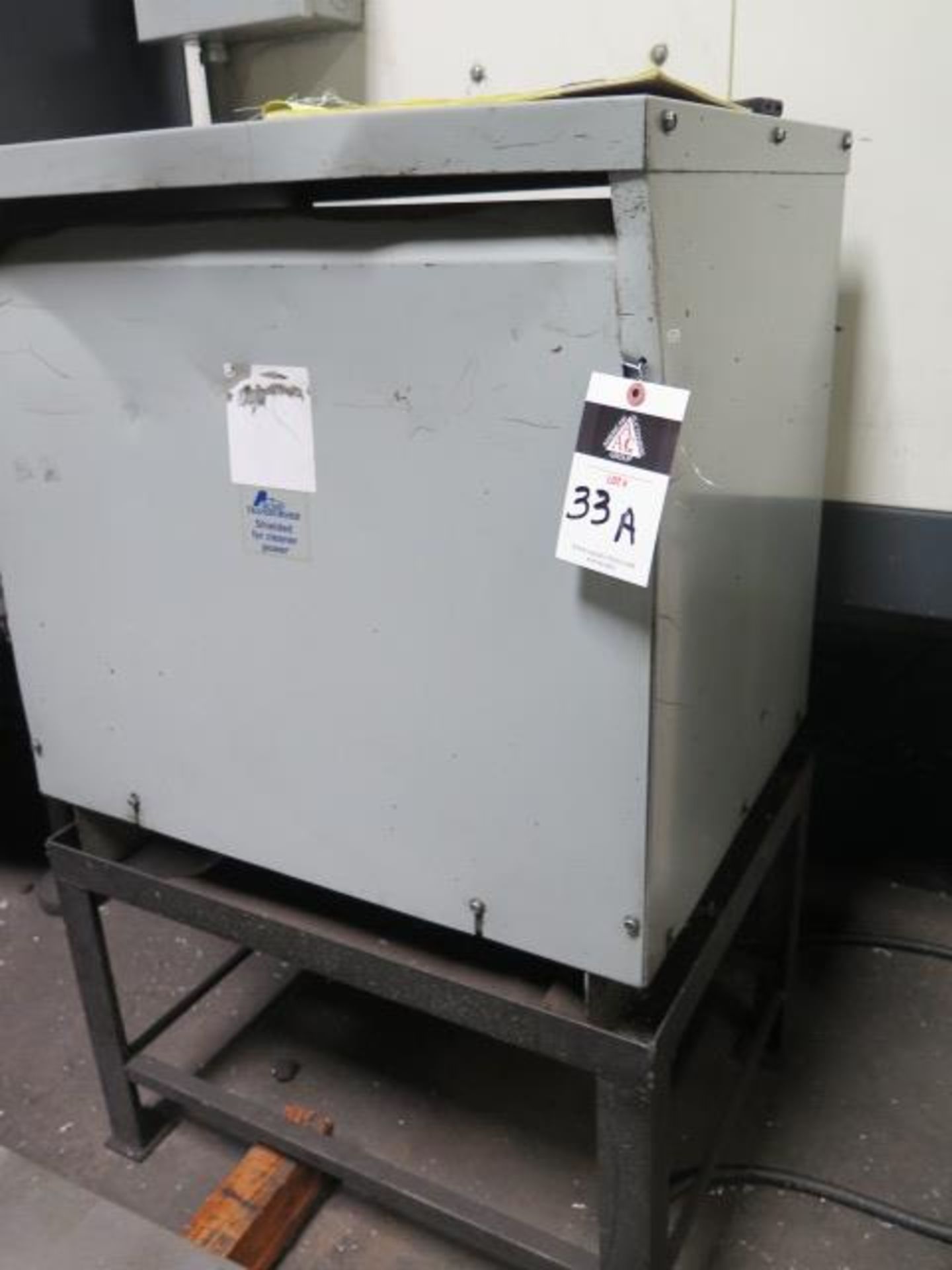 Acme 75 kVA Transformer 480-240 (SOLD AS-IS - NO WARRANTY) - Image 2 of 3