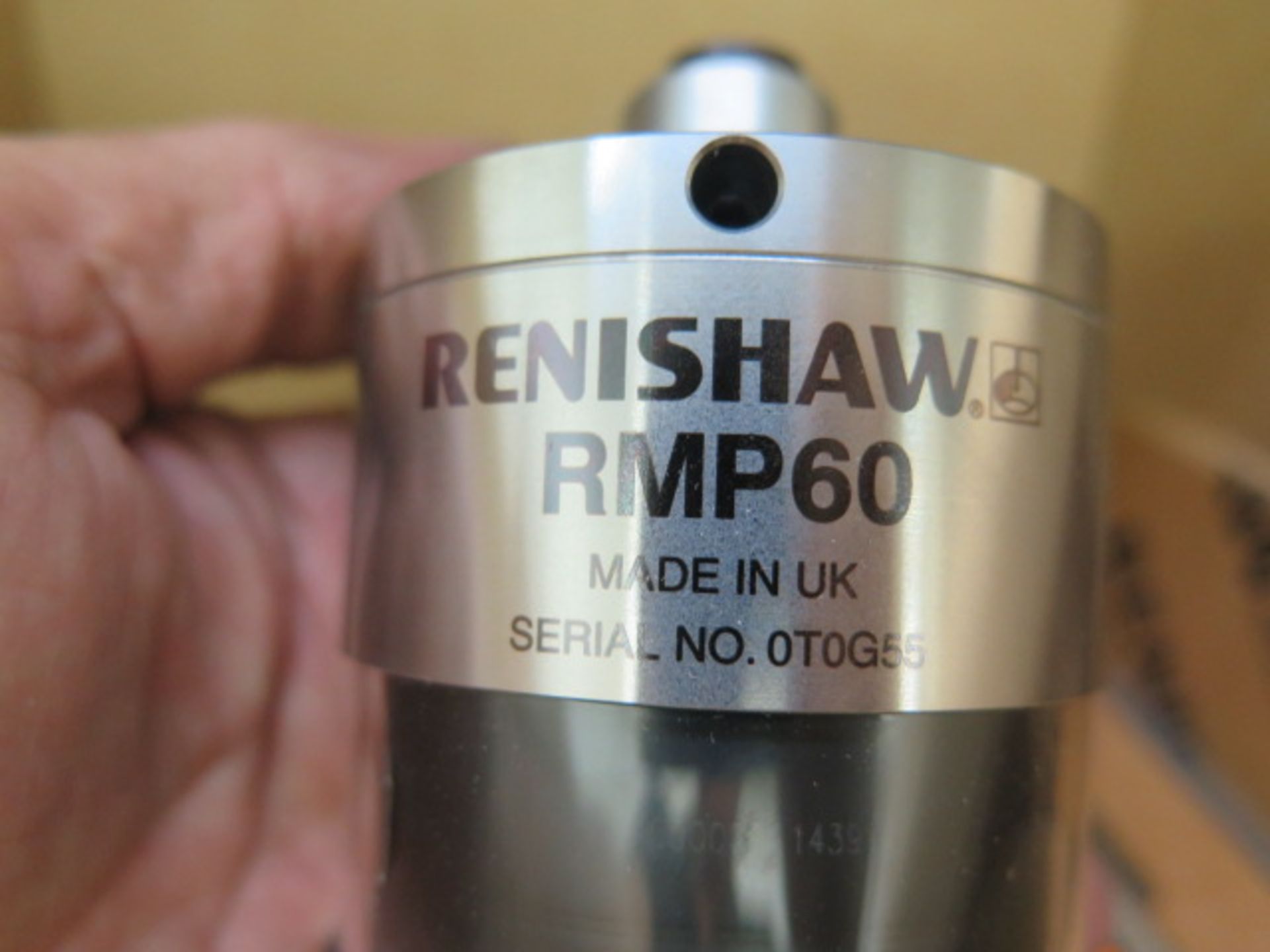 Renishaw RMP60 Radio Transmission Probe Head, RMI-Q Side Exit CNC Machine Interface, CAT-50 Taper T - Image 6 of 15