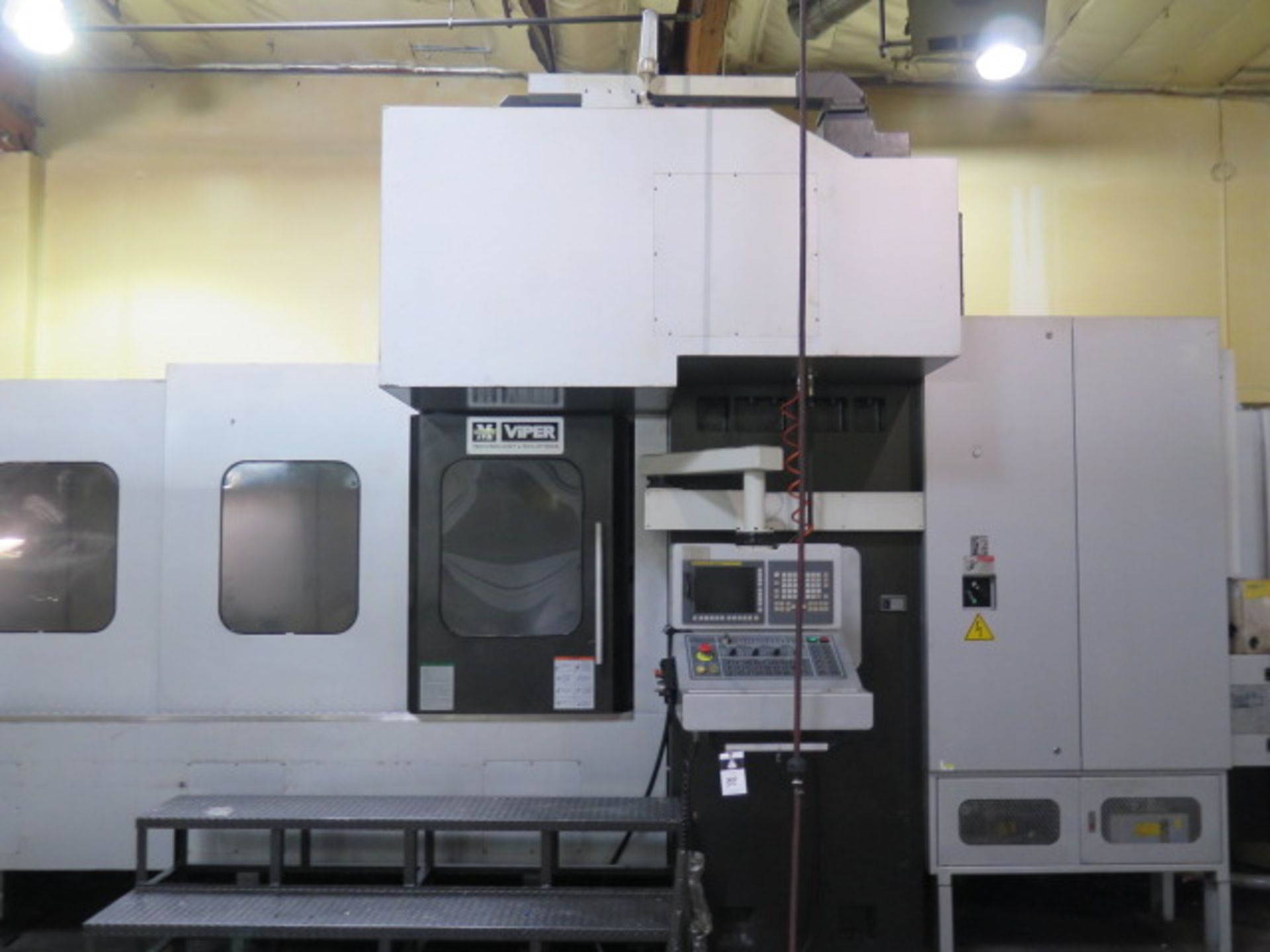 2016 Mighty Viper PRO-3223AG Bridge Style CNC VMC, s/n 0205 w/ Fanuc Series 31i MODEL B, SOLD AS IS - Image 3 of 26