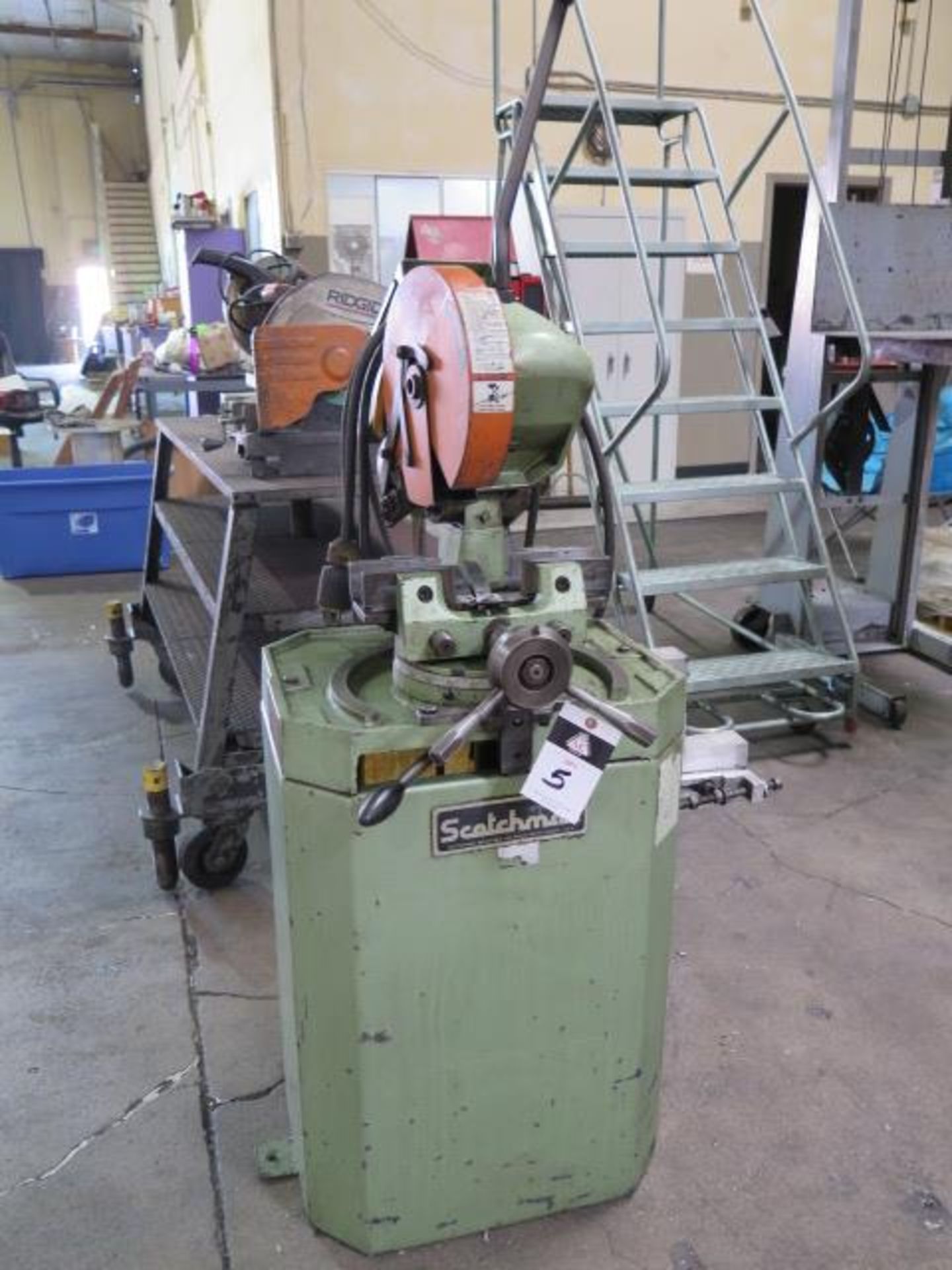 Scotchman Type 275LT 10” Miter Cold Saw s/n 20801296 w/ Speed Clamping (SOLD AS-IS - NO WARRANTY)