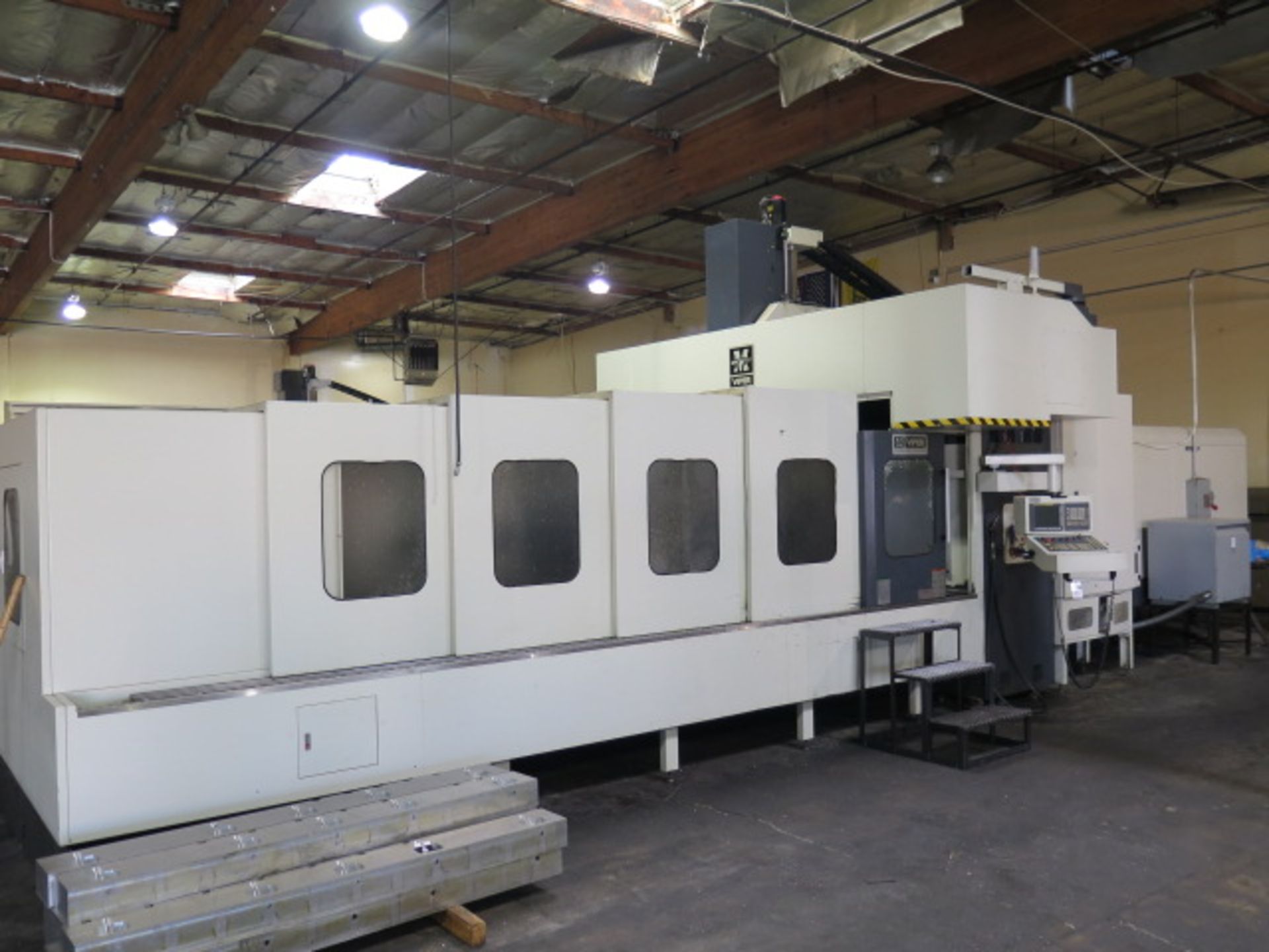 2017 Mighty Viper PRO-5223AG Bridge Style CNC VMC s/n 0227 w/ Fanuc Series 31i MODEL B, SOLD AS IS