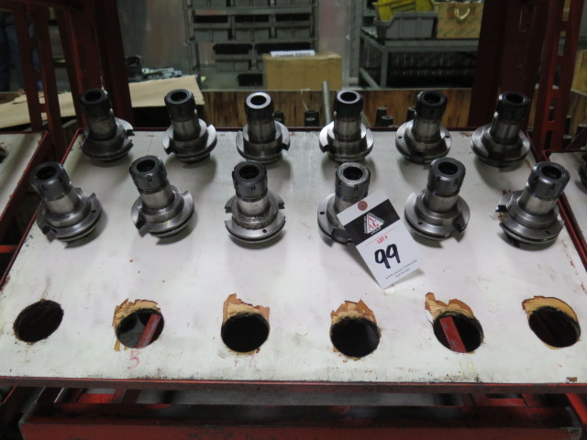 CAT-50 Taper ER32 Collet Chucks (12) (SOLD AS-IS - NO WARRANTY)