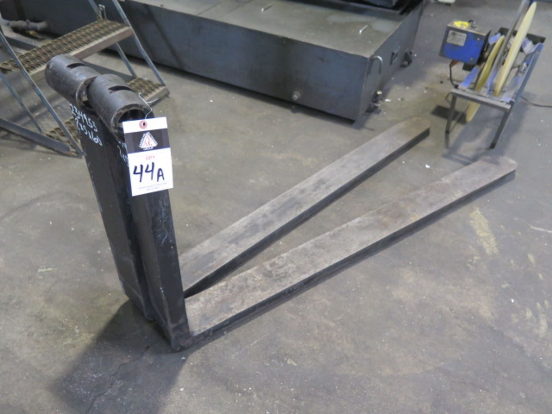 60" Forklift Forks (Fits Hyster 80) (SOLD AS-IS - NO WARRANTY)