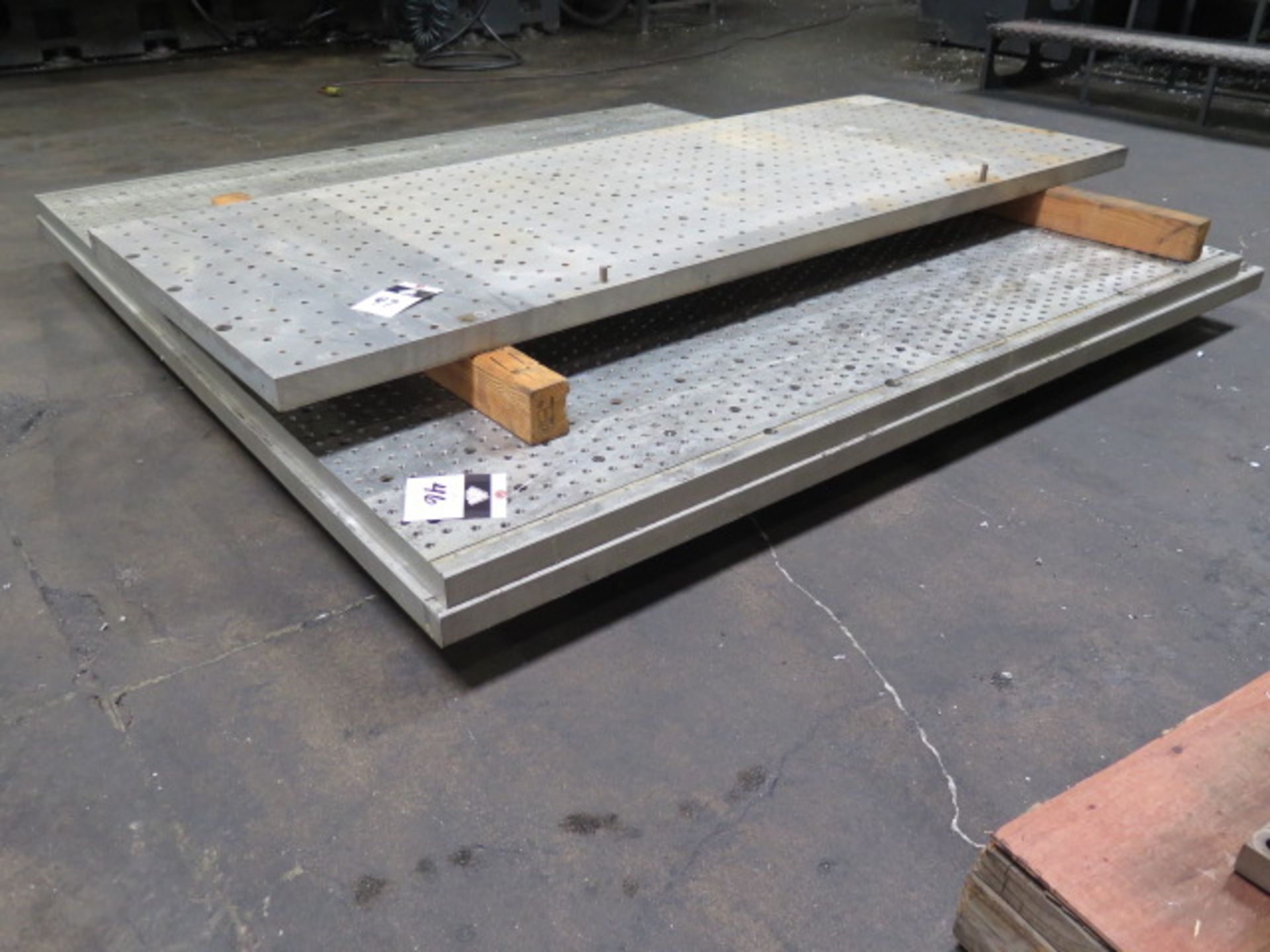 76" x 79" x 2" and 81" x 79" x 2" Aluminum Top Plates (2) (SOLD AS-IS - NO WARRANTY)