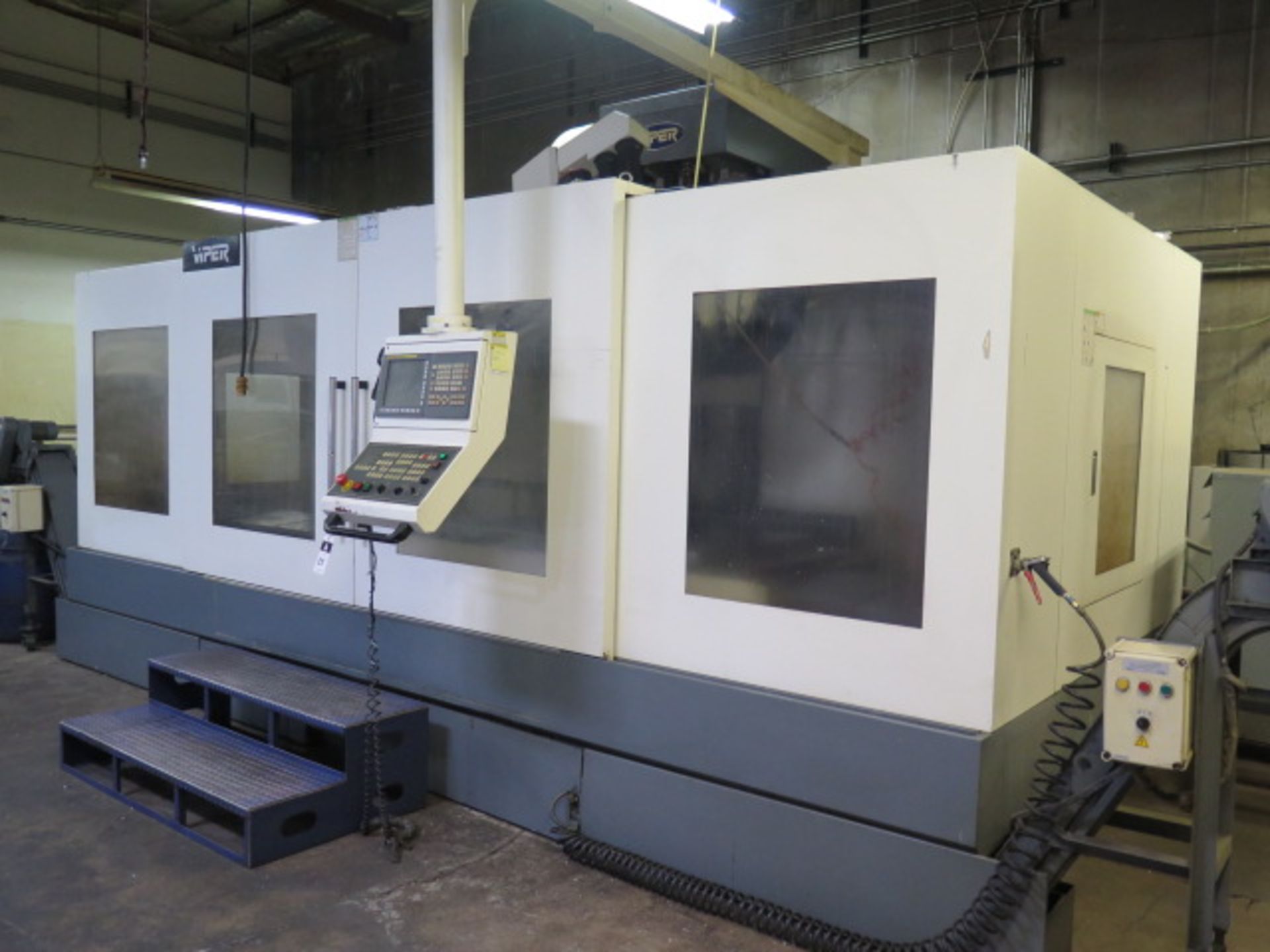 2015 Mighty Viper VMC-2100 5AB True 5-Axis CNC VMC s/n 011796 w/ Fanuc 30i MODEL A, SOLD AS IS - Image 3 of 28