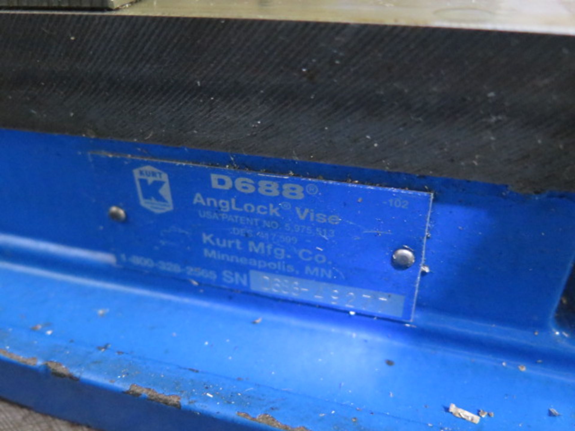 Kurt D688 6" Angle-Lock Vise (SOLD AS-IS - NO WARRANTY) - Image 3 of 3