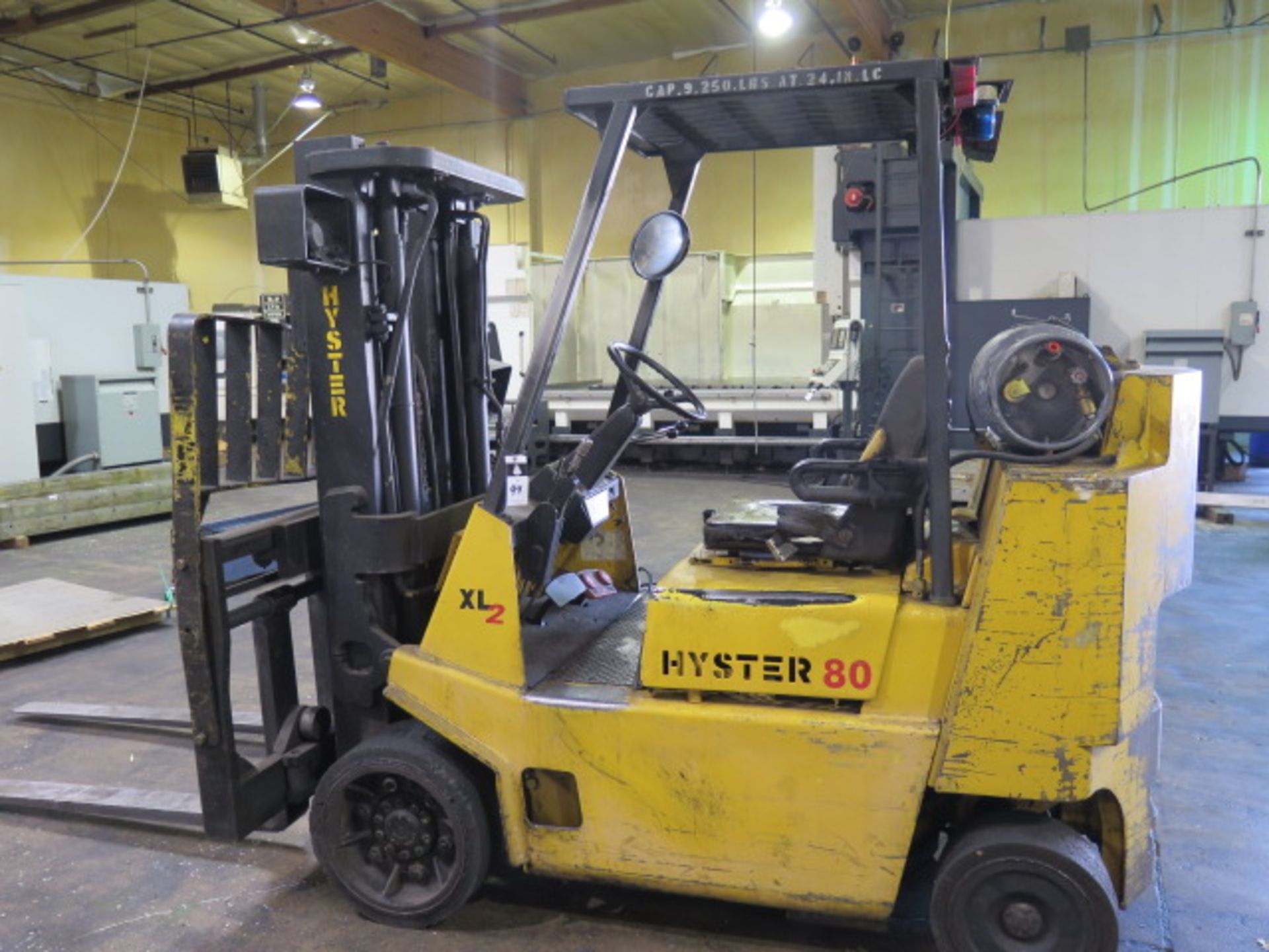Hyster S80XLBCS 8000 Lb Cap LPG Forklift s/n Doo4D06798W w/ 3-Stage Mast, 170” Lift, SOLD AS IS - Image 3 of 15
