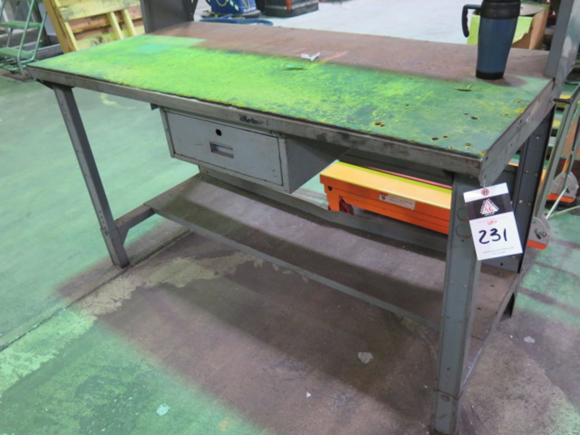 Work Bench and Cabinet (SOLD AS-IS - NO WARRANTY) - Image 2 of 4