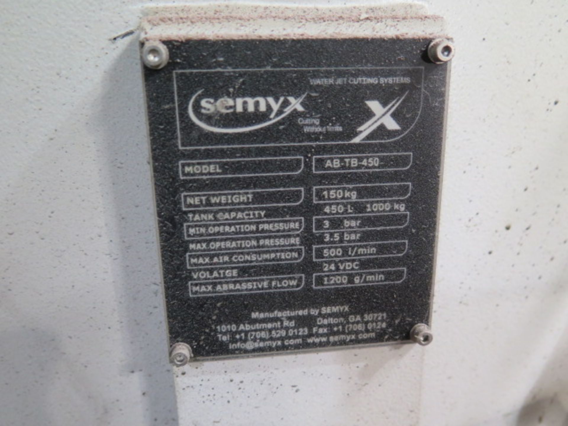 Semyx Optima 420 CNC Waterjet Contour Machine w/ Semyx Controls, 78” x 160” Cap., SOLD AS IS - Image 21 of 22