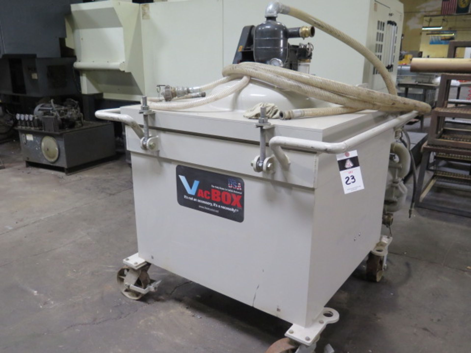 The Extractor “Vac BOX” Garnet Removal System (SOLD AS-IS - NO WARRANTY)