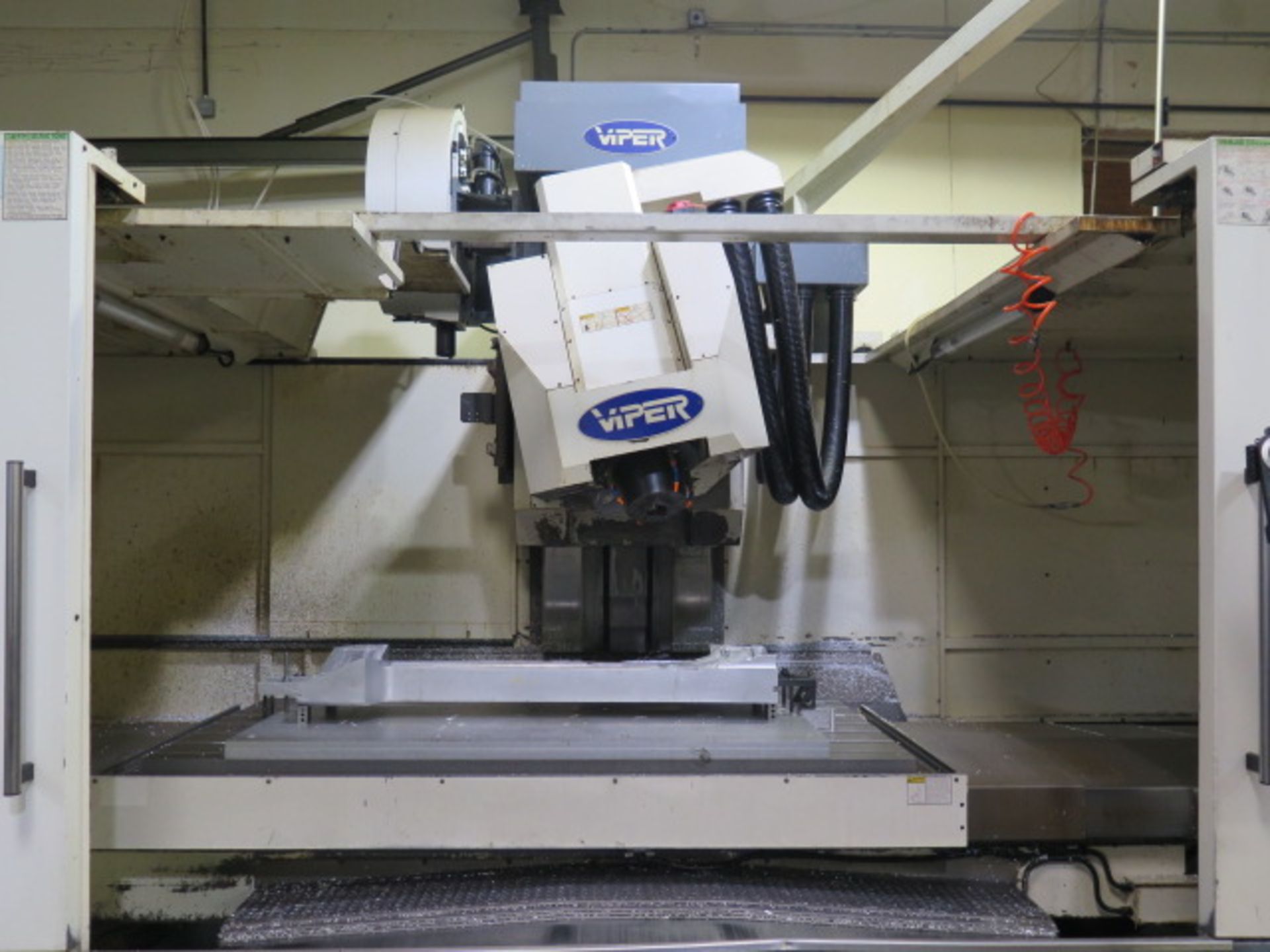 2010 Mighty Viper VMC-2100 5AB True 5-Axis CNC VMC, s/n 011795 w/ Fanuc 30i MODEL A, SOLD AS IS - Image 4 of 26