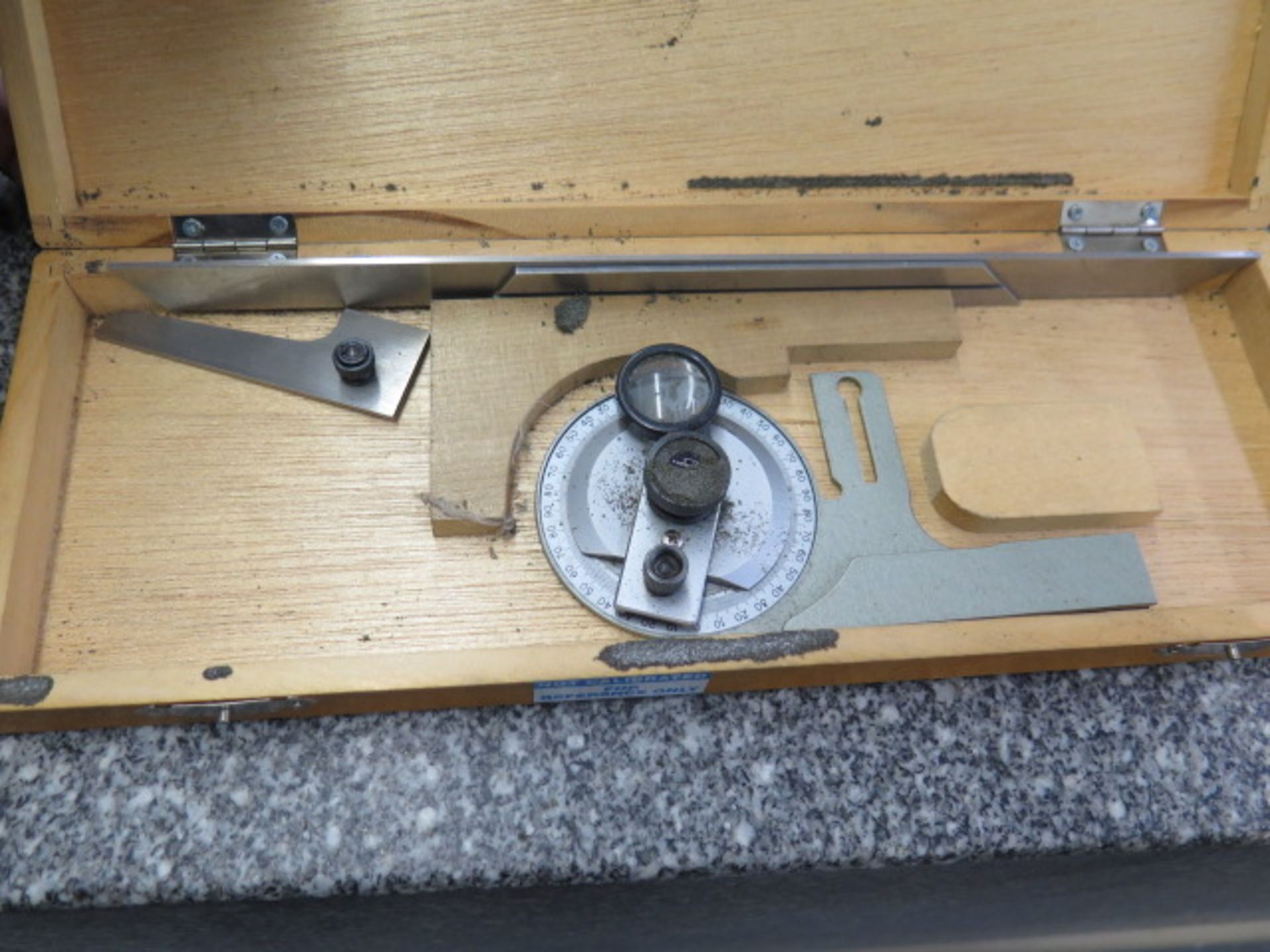 Mikrotest Thickness Gage and (2) Precision Protractors (SOLD AS-IS - NO WARRANTY) - Image 6 of 6