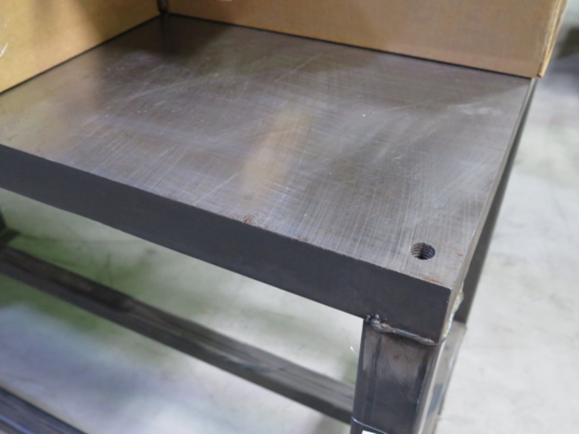 Heavy Duty 24" x 57" x 2" Steel Tables (2) (SOLD AS-IS - NO WARRANTY) - Image 3 of 6