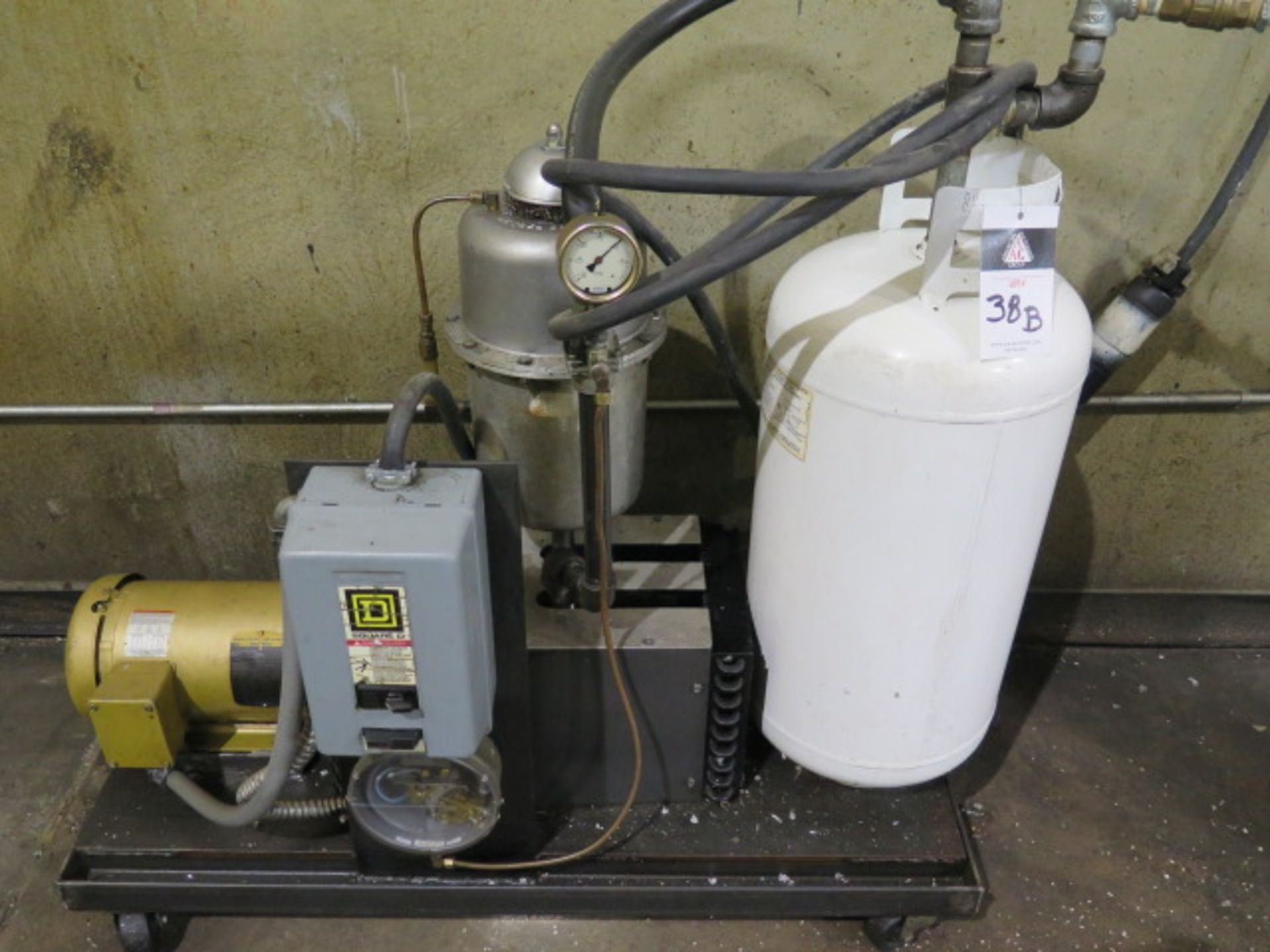 2Hp Vacuum Pump System w/ Tanks (SOLD AS-IS - NO WARRANTY) - Image 2 of 4