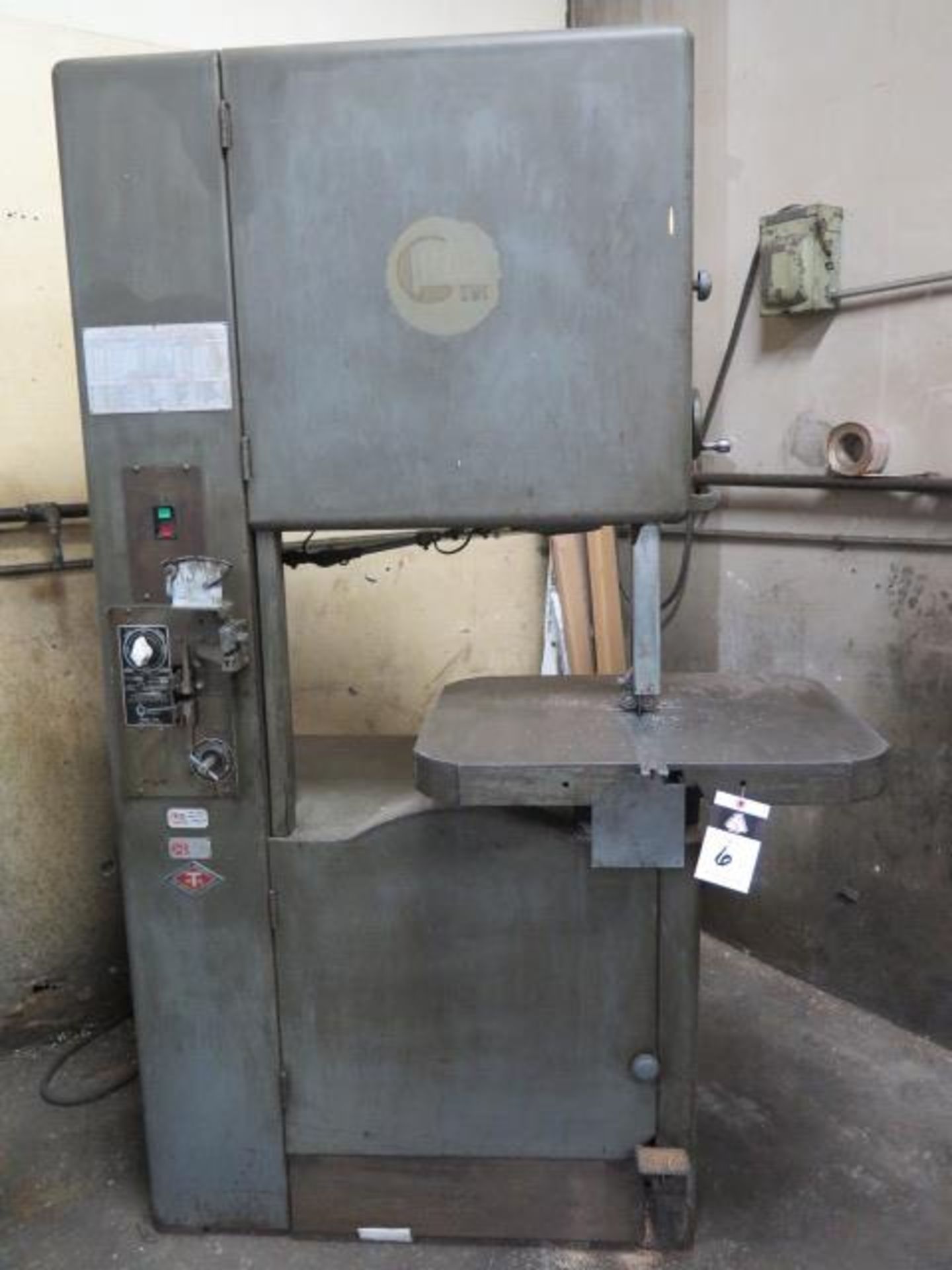 Grob NS24 24” Vertical Band Saw s/n 3570 w/ Blade Welder (SOLD AS-IS - NO WARRANTY)