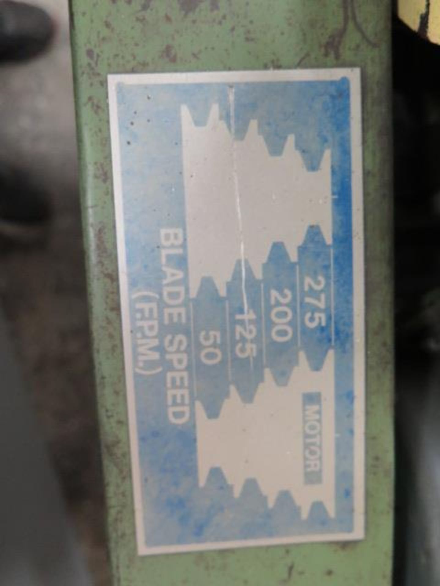 Import mdl. 9 9” Horizontal Band Saw (SOLD AS-IS - NO WARRANTY) - Image 7 of 7