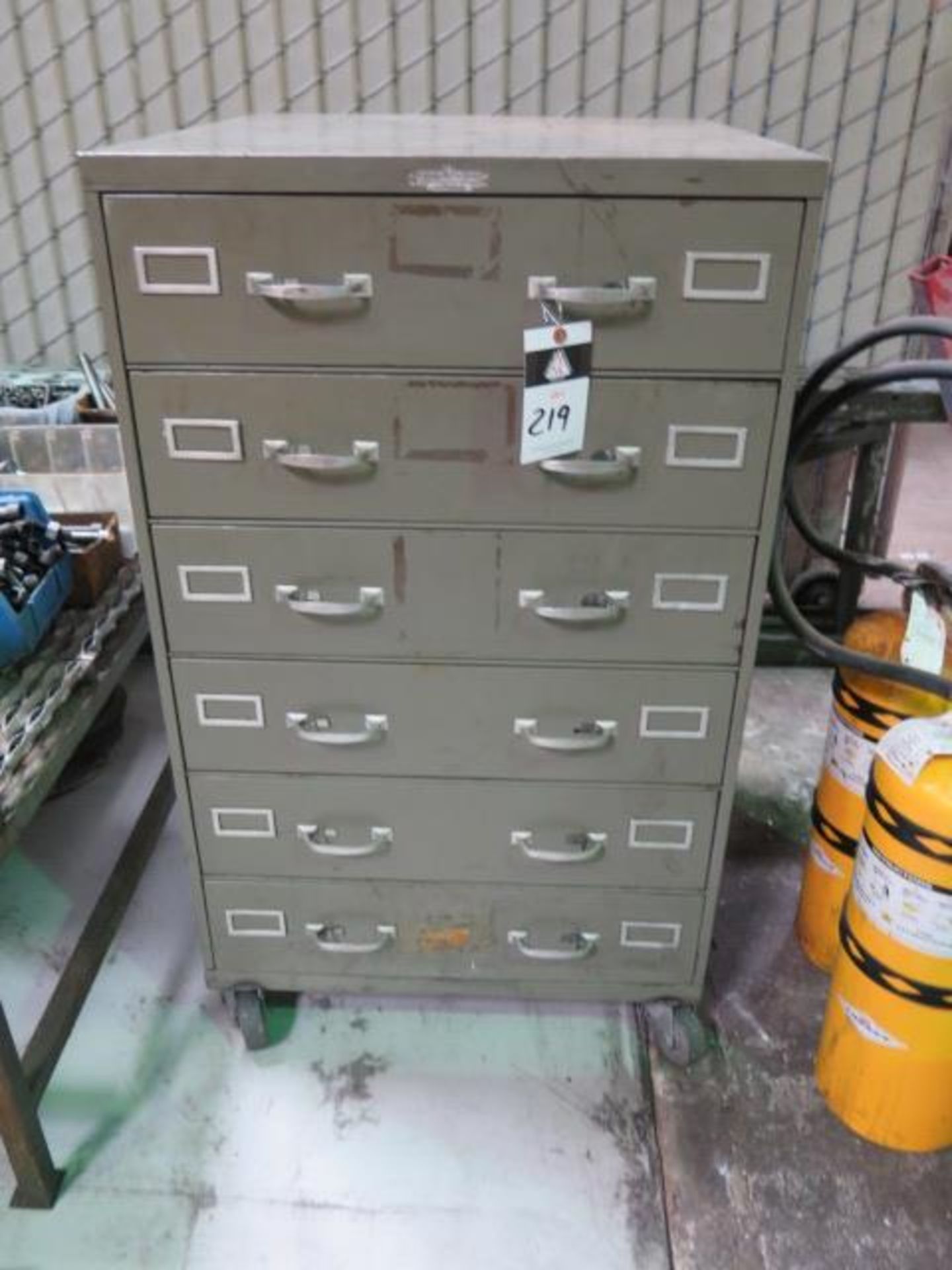 6-Drawer Tooling Cabinet (SOLD AS-IS - NO WARRANTY)