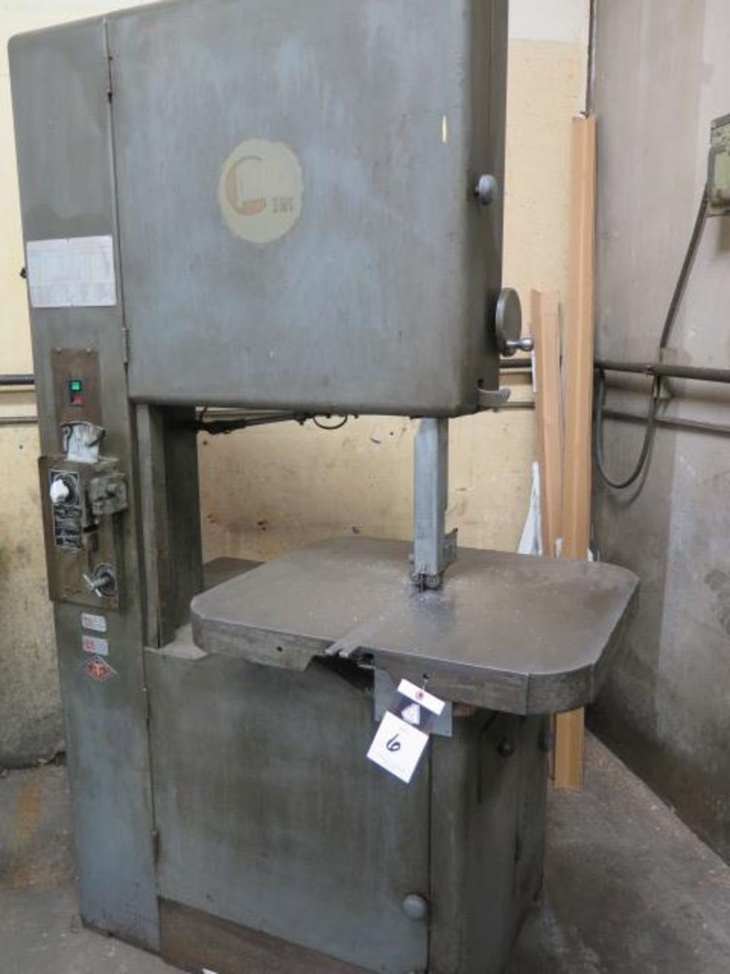 Grob NS24 24” Vertical Band Saw s/n 3570 w/ Blade Welder (SOLD AS-IS - NO WARRANTY) - Image 2 of 5